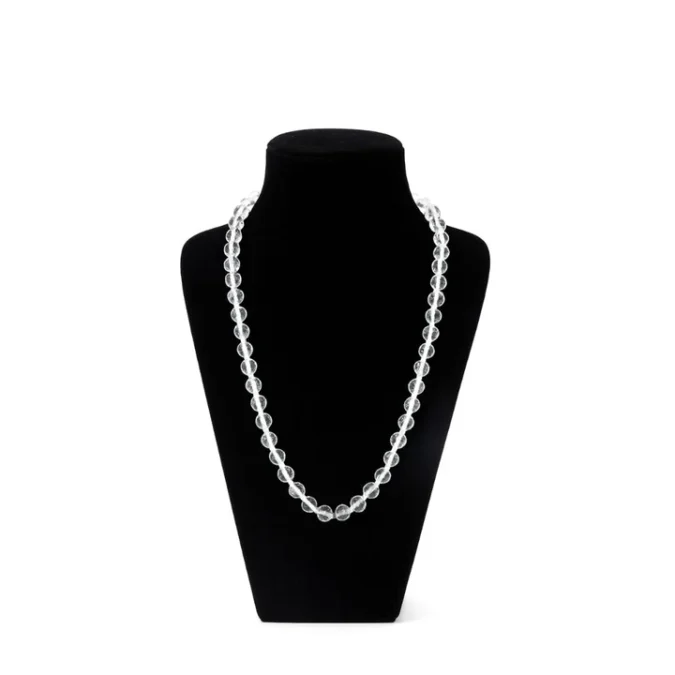 sptk Sphatik Mala Diamond Cut