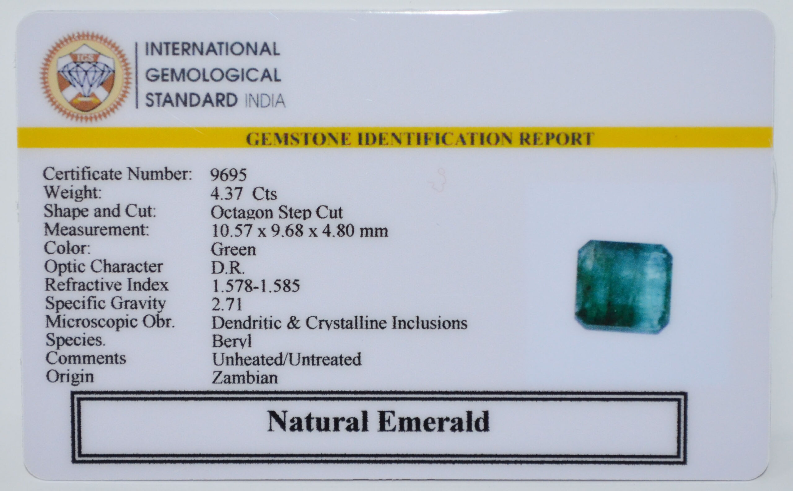 EMRD22060 2 scaled EMERALD 4.37 Ct.