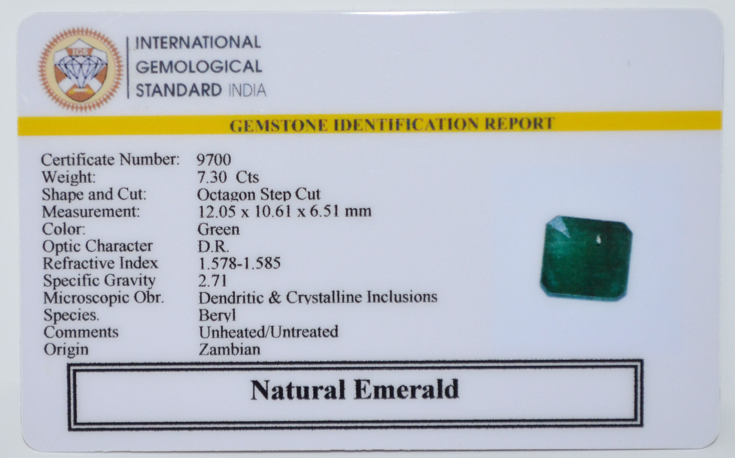 EMRD22065 2 scaled EMERALD 7.3 Ct.