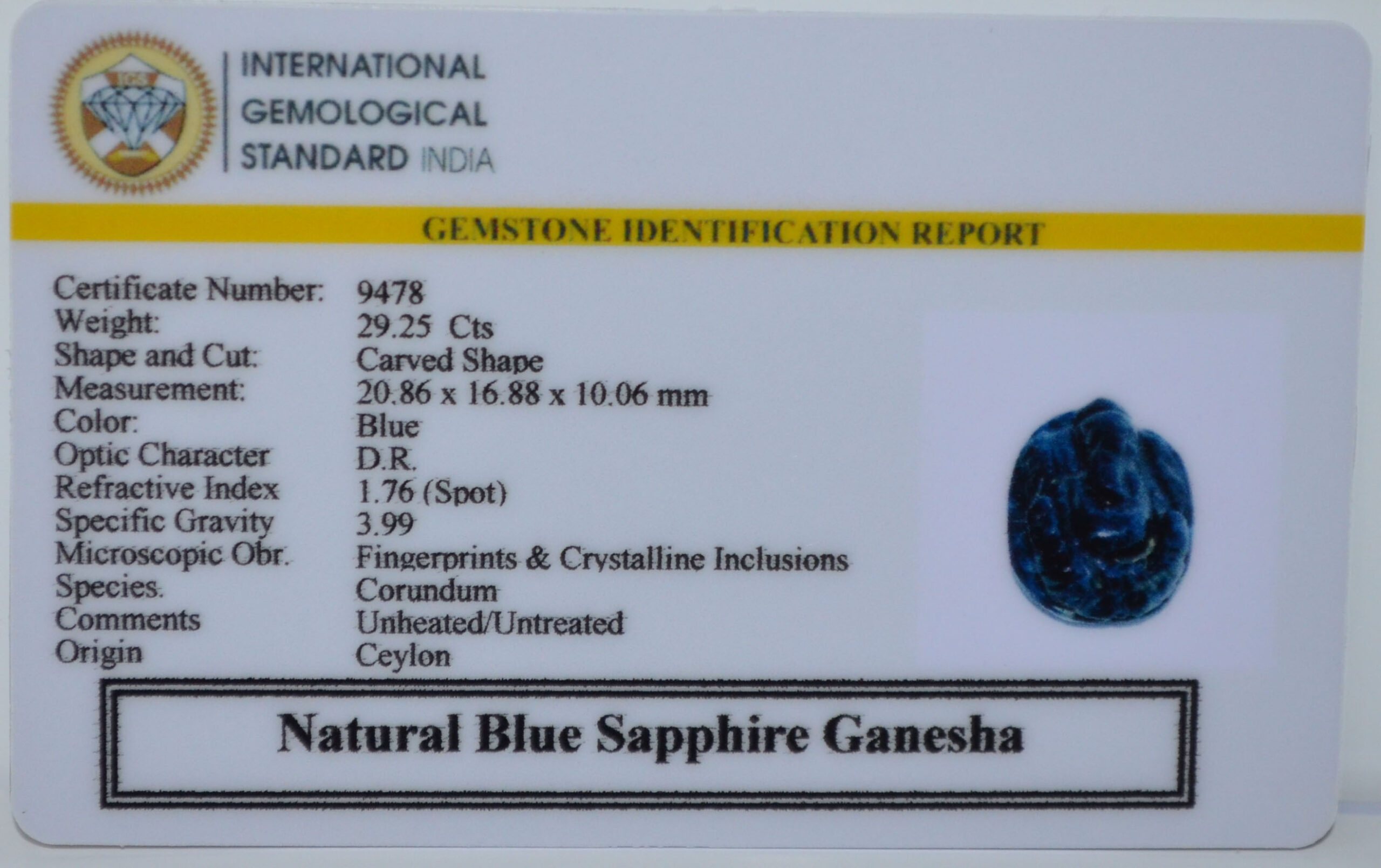 GBSP3 2 scaled Ganesh Blue Sapphire 29.25 Ct.