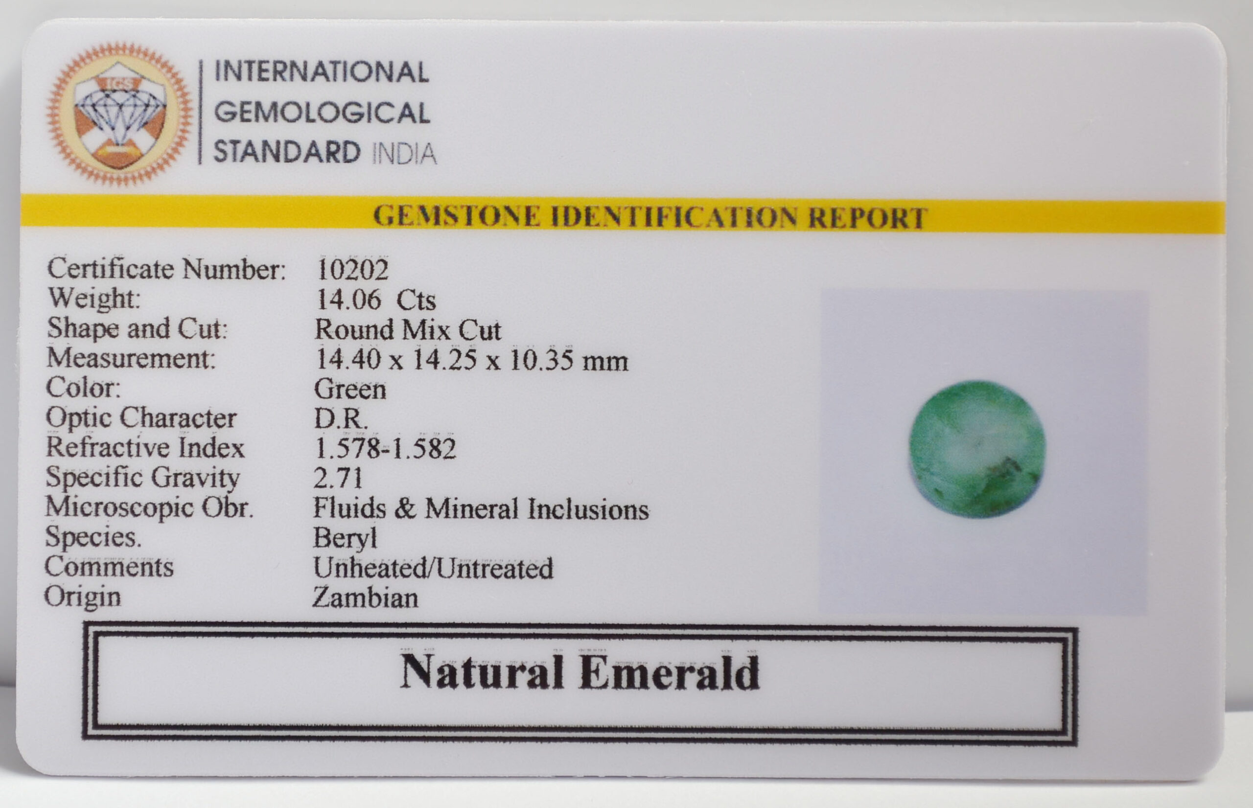 EMERALD 14.06 Ct. 3 EMR22124 2 scaled EMERALD 14.06 Ct.