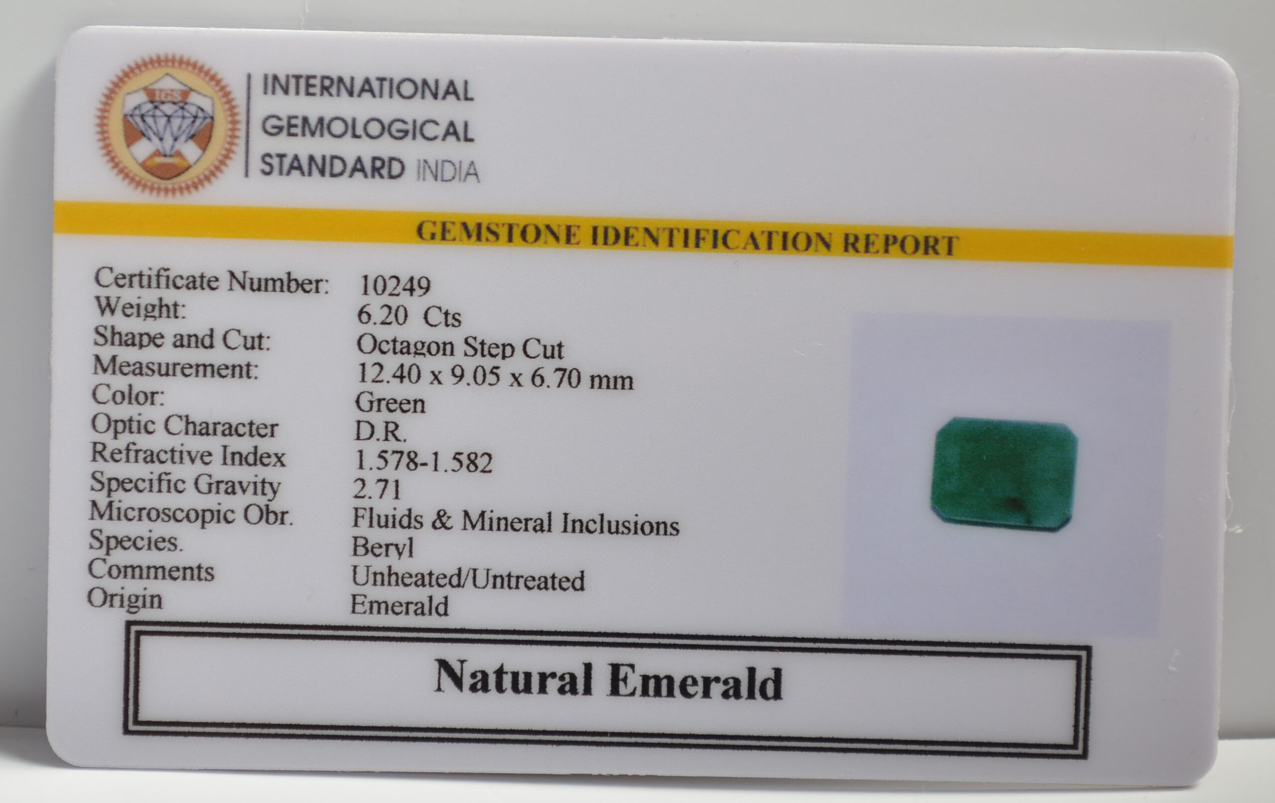 EMR22160 2 scaled EMERALD 6.2 Ct.