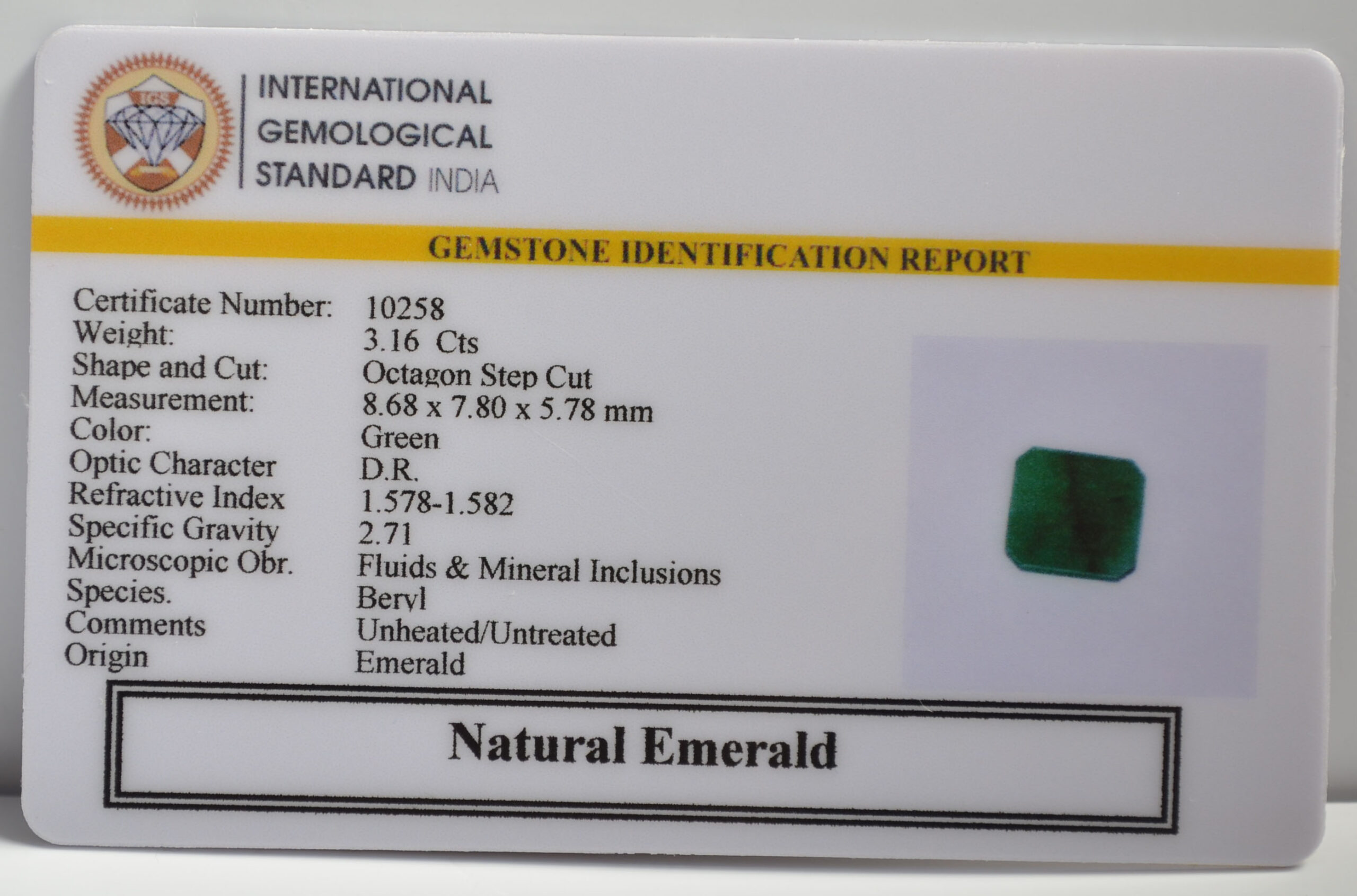 EMERALD 3.16 Ct. 3 EMR22167 2 scaled EMERALD 3.16 Ct.