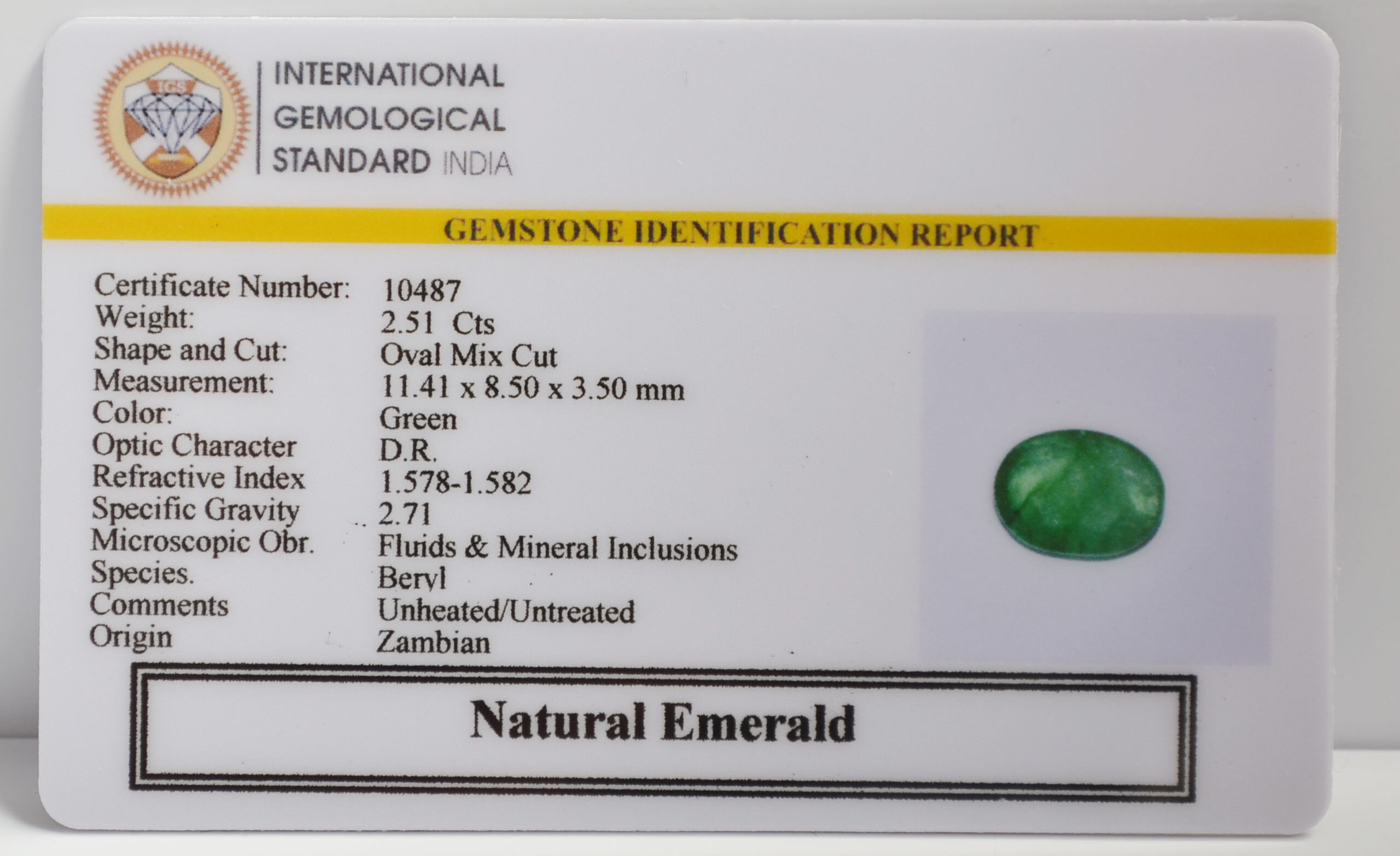 EMR22307 2 scaled EMERALD 2.51 Ct.