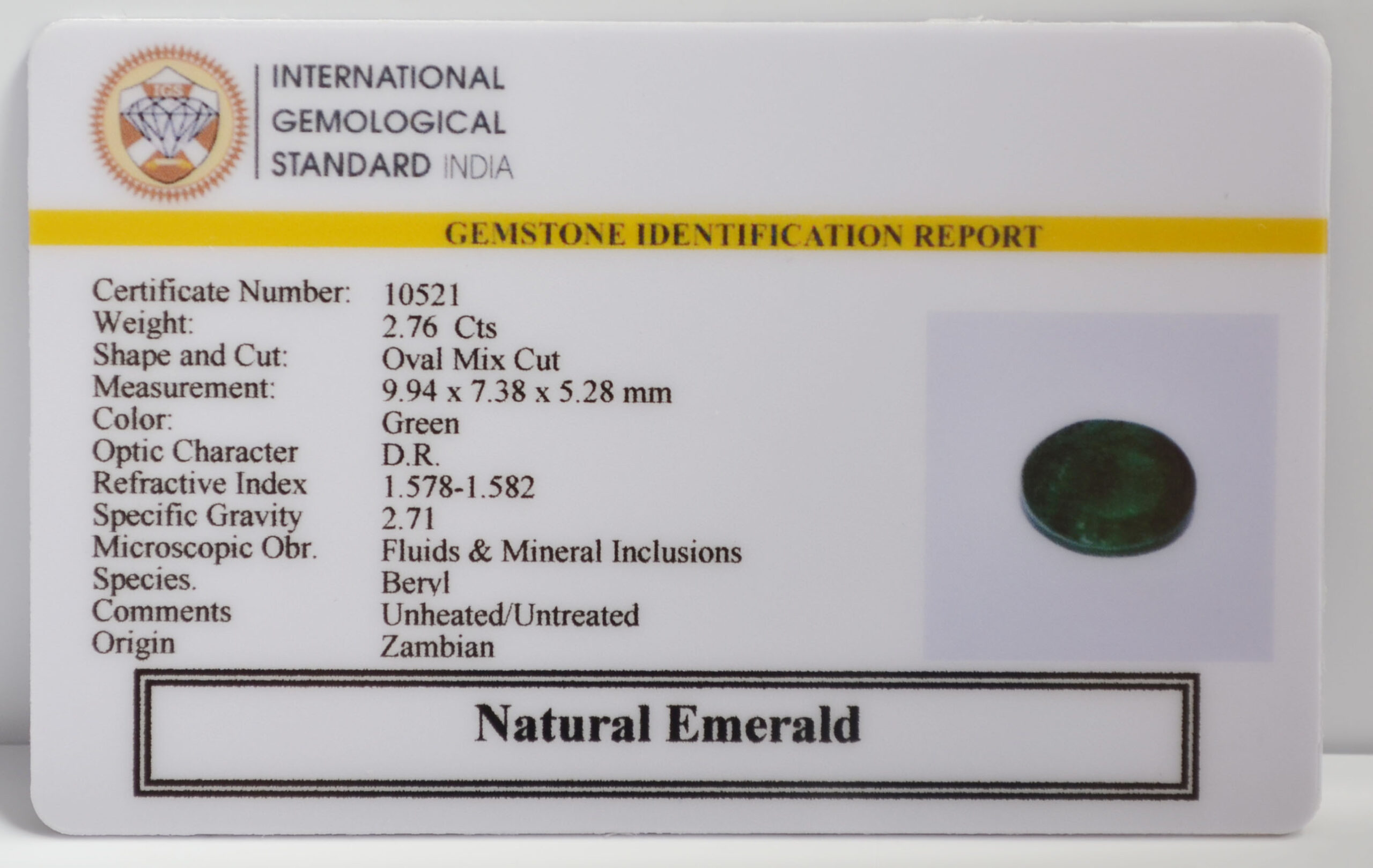 EMR22332 2 scaled EMERALD 2.76 Ct.