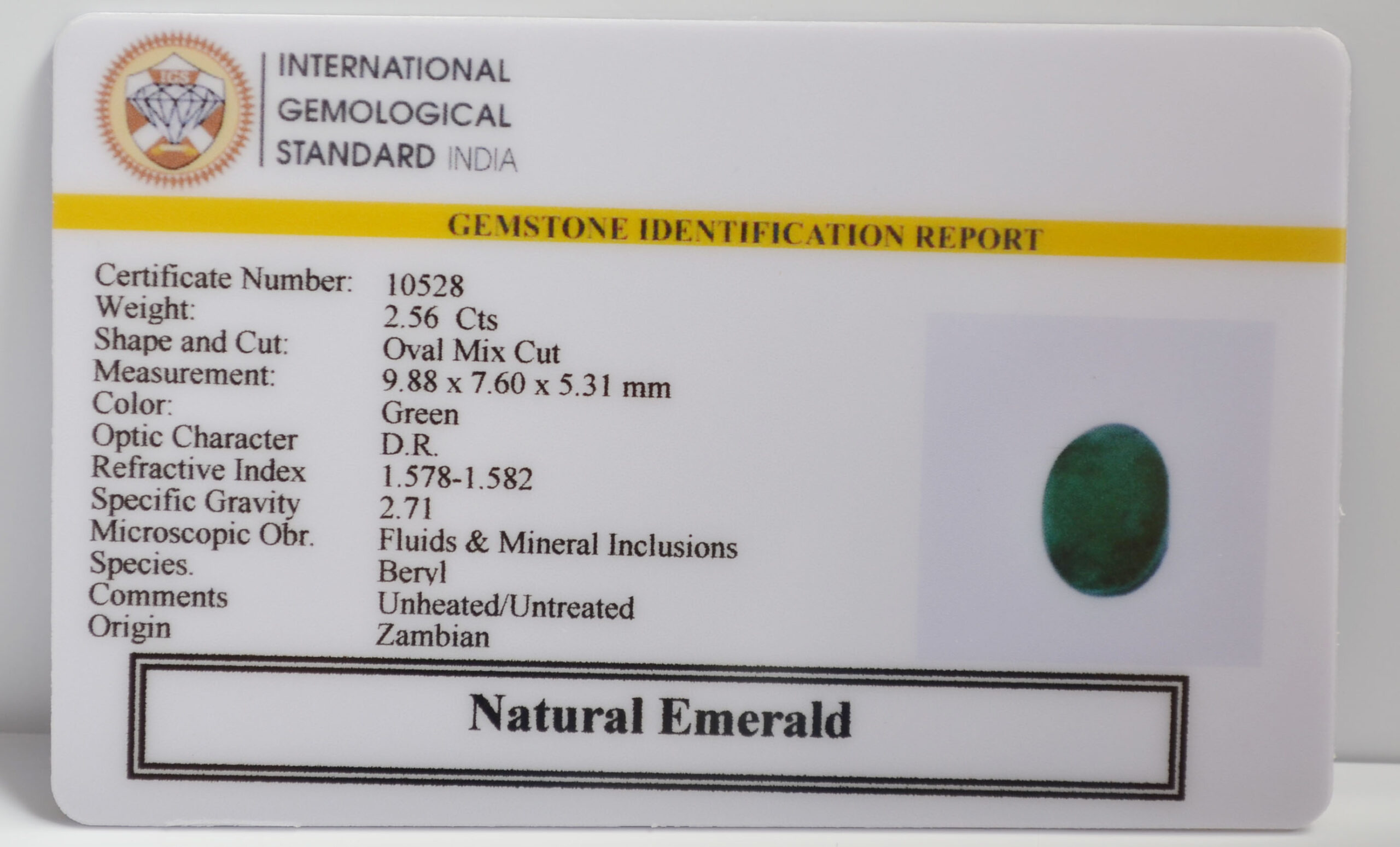 EMR22336 2 scaled EMERALD 2.56 Ct.