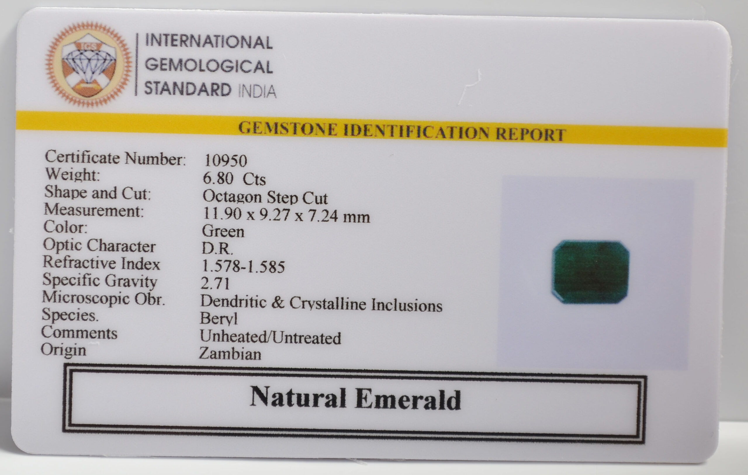EMR22520 2 scaled EMERALD 6.8 Ct.