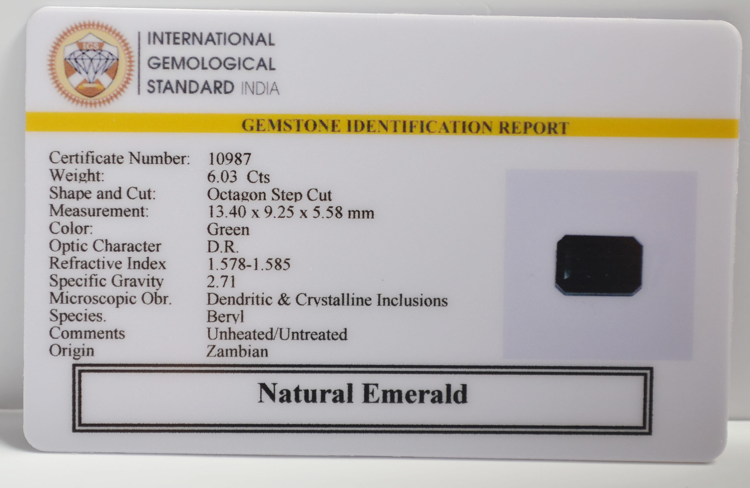EMR22548 2 1 scaled EMERALD 6.03 Ct.