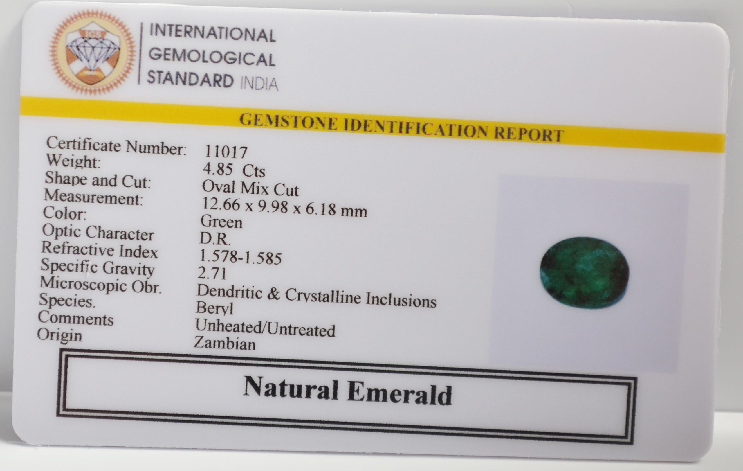 EMR22569 2 scaled EMERALD 4.85 Ct.