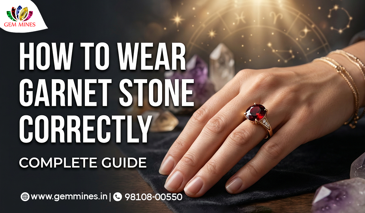 How to Wear Garnet Stone Correctly: Complete Guide