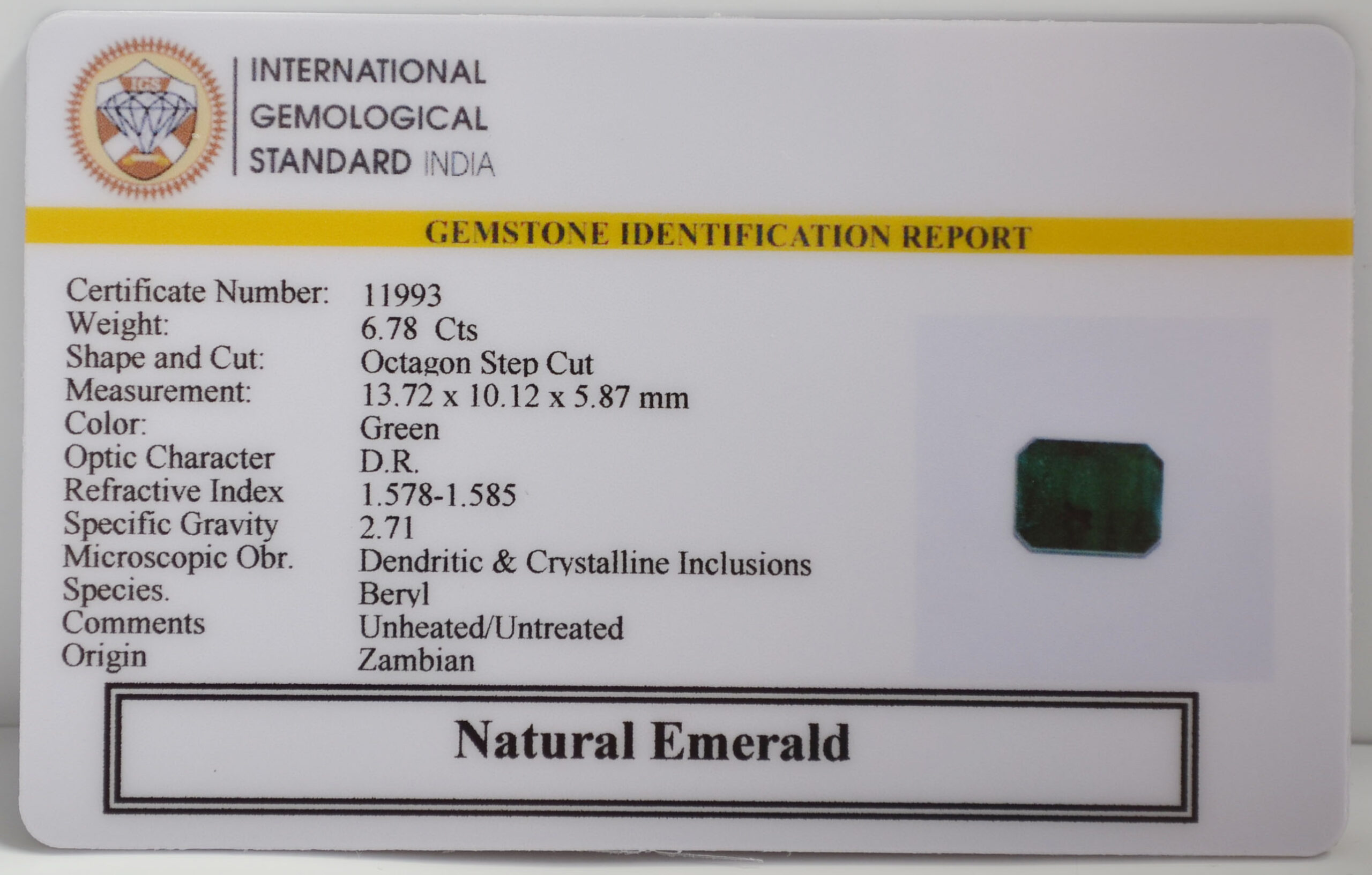 EMERALD 6.78 Ct. 3 EMR22797 2 scaled EMERALD 6.78 Ct.