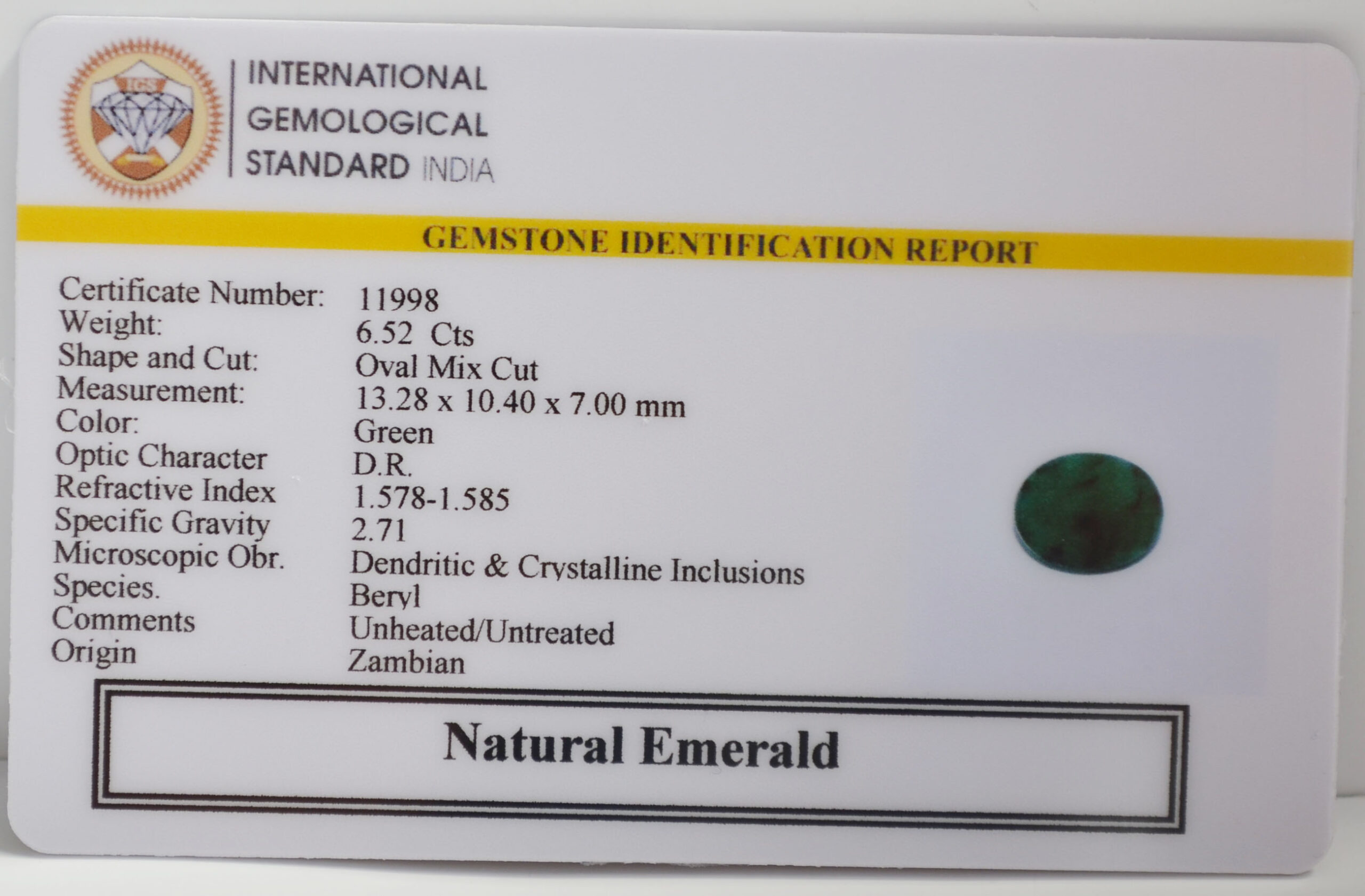 EMERALD 6.52 Ct. 3 EMR22800 2 scaled EMERALD 6.52 Ct.