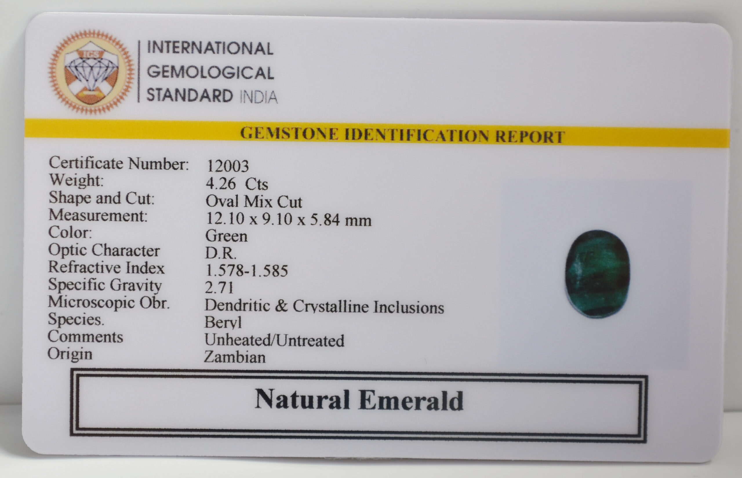 EMR22805 2 scaled EMERALD 4.26 Ct.