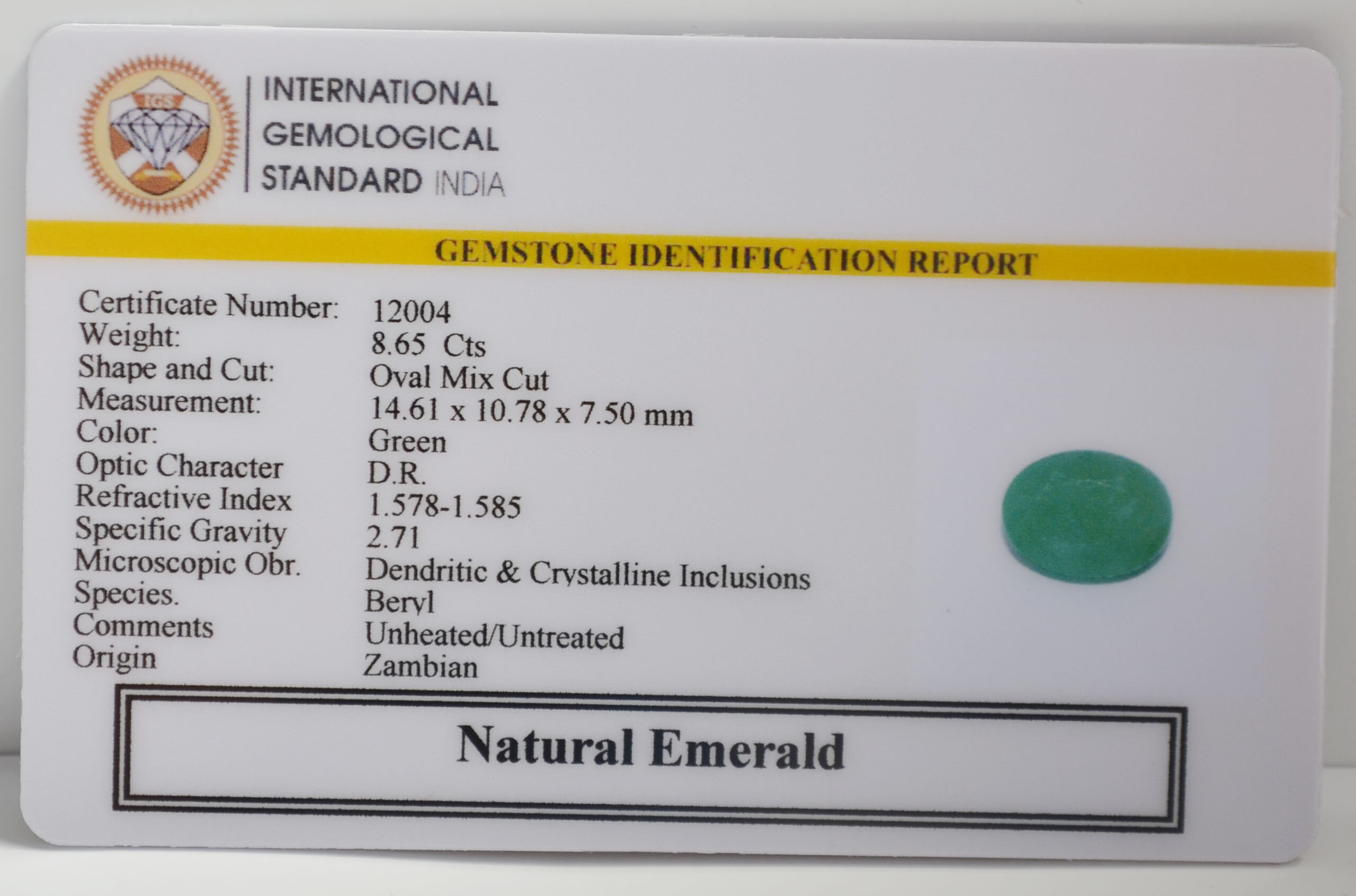 EMERALD 8.65 Ct. 3 EMR22806 2 scaled EMERALD 8.65 Ct.