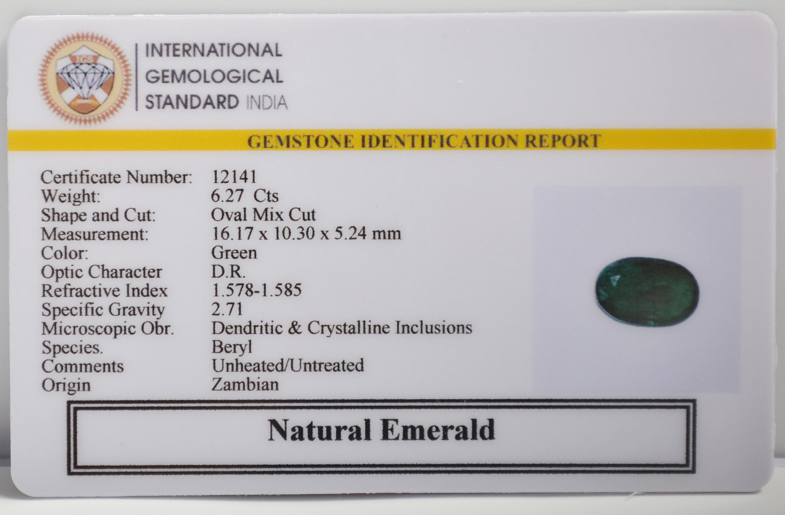 EMR22867 2 scaled EMERALD 6.27 Ct.