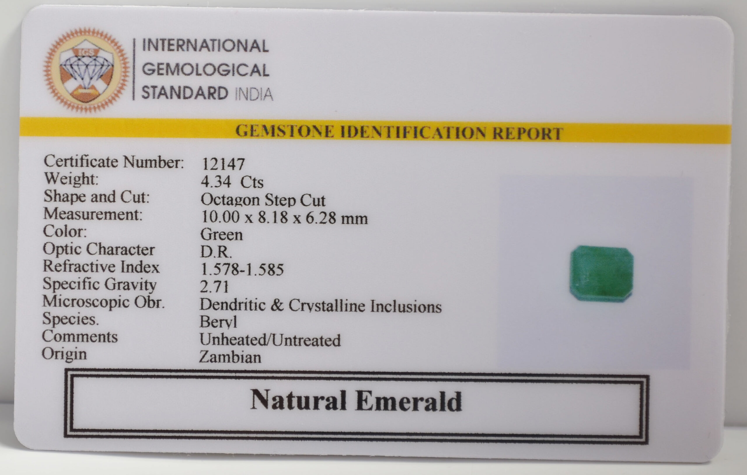 EMR22870 2 scaled EMERALD 4.34 Ct.