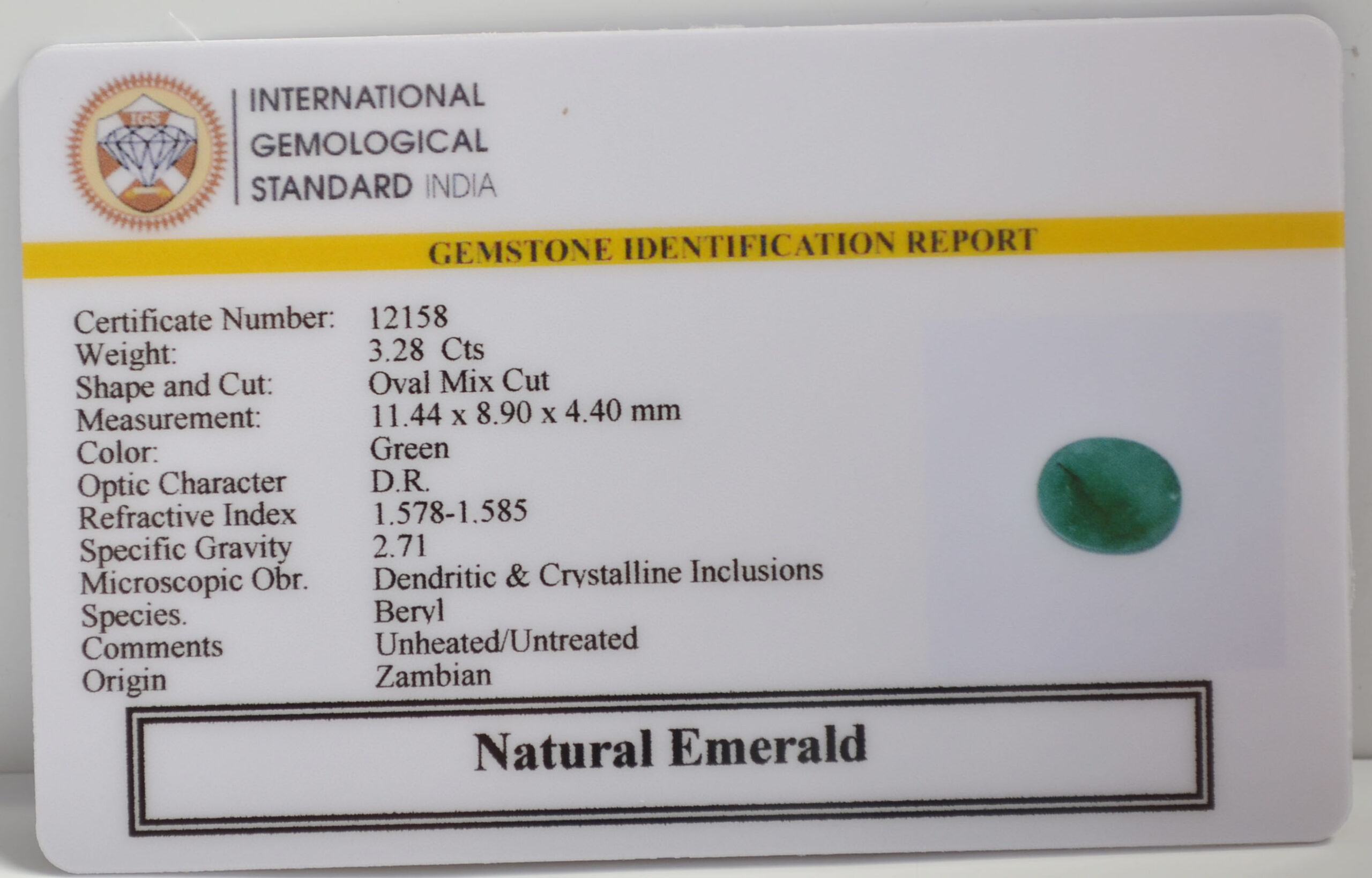 EMR22879 2 scaled EMERALD 3.28 Ct.