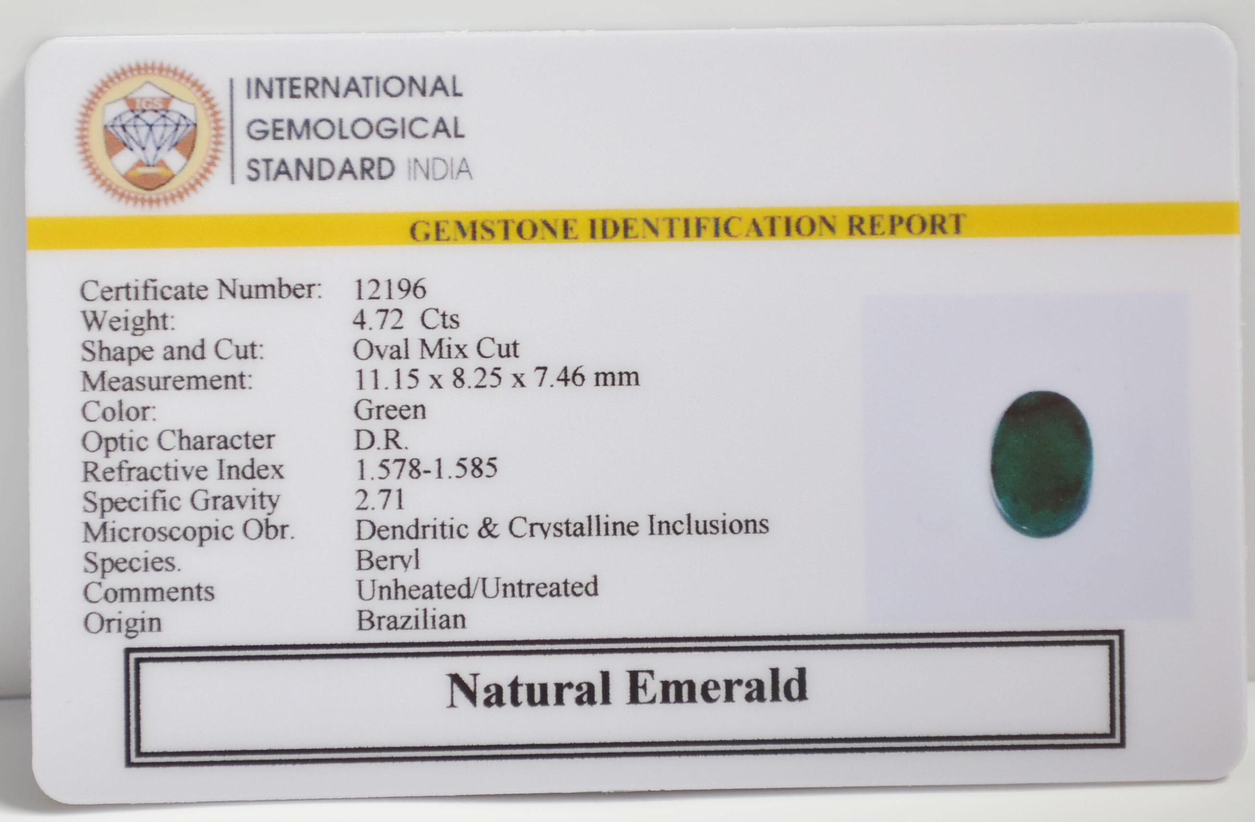 EMR22907 2 scaled EMERALD 4.72 Ct.