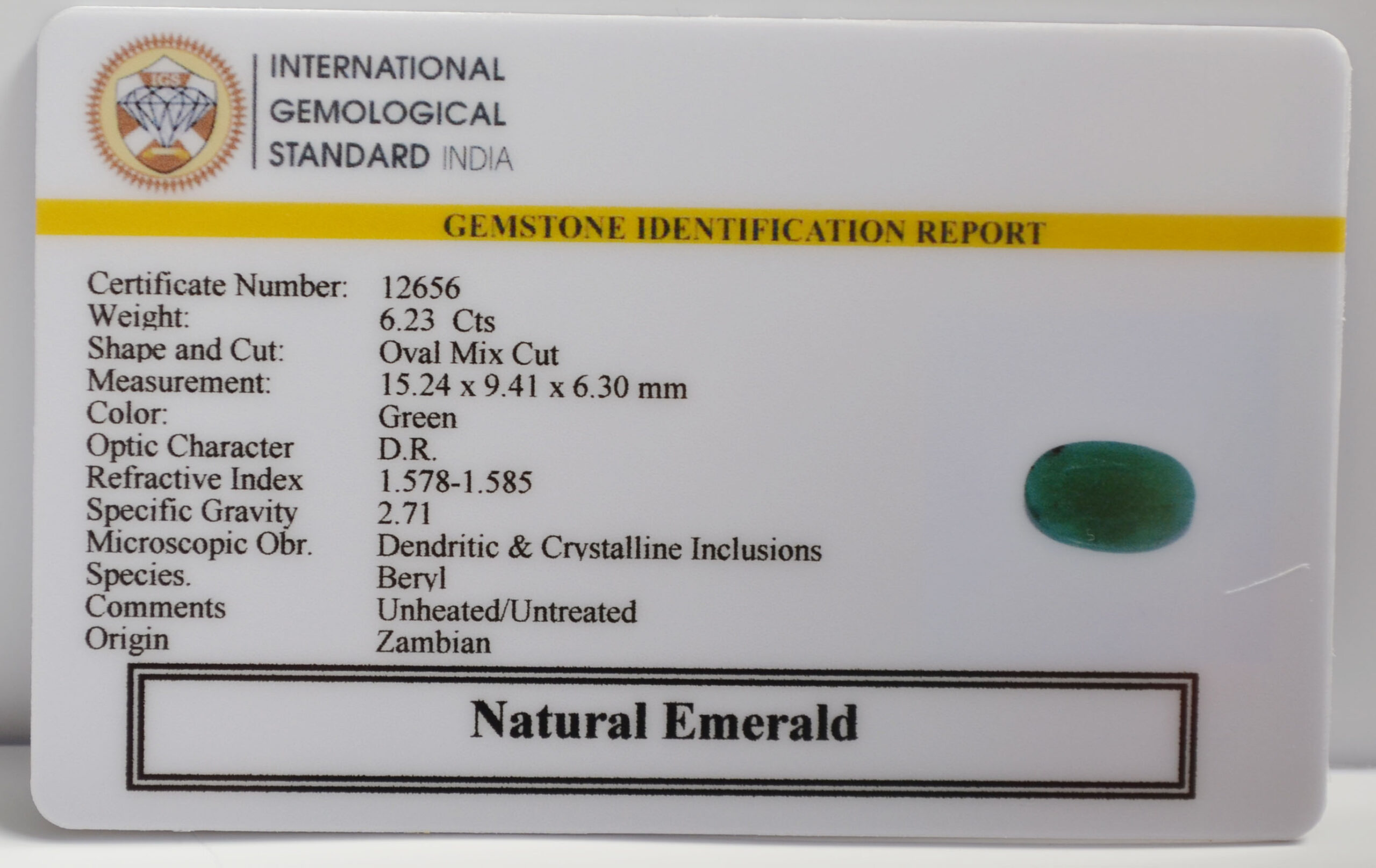 EMR22942 2 scaled EMERALD 6.23 Ct.