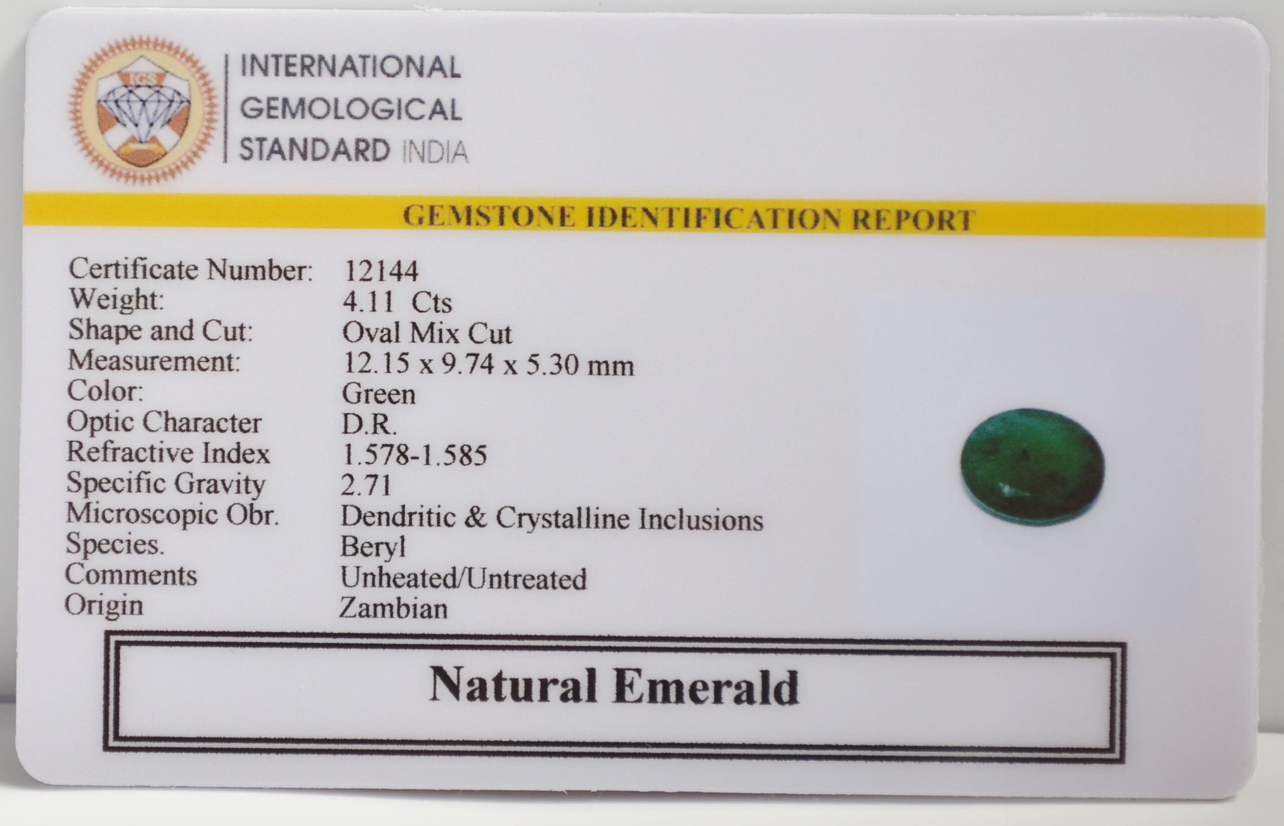 EMRG21696 2 scaled EMERALD 4.11 Ct.