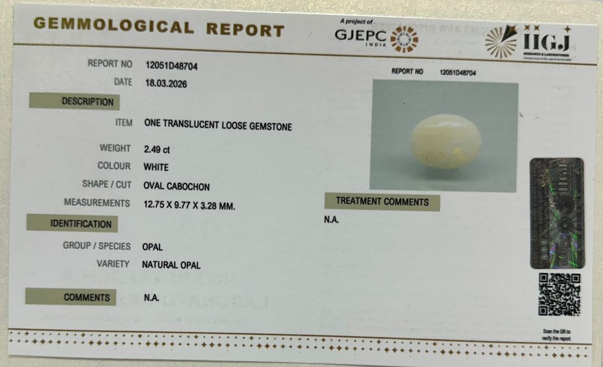 OPAL 2.49 Ct. 3 OPL9681 2 OPAL 2.49 Ct.