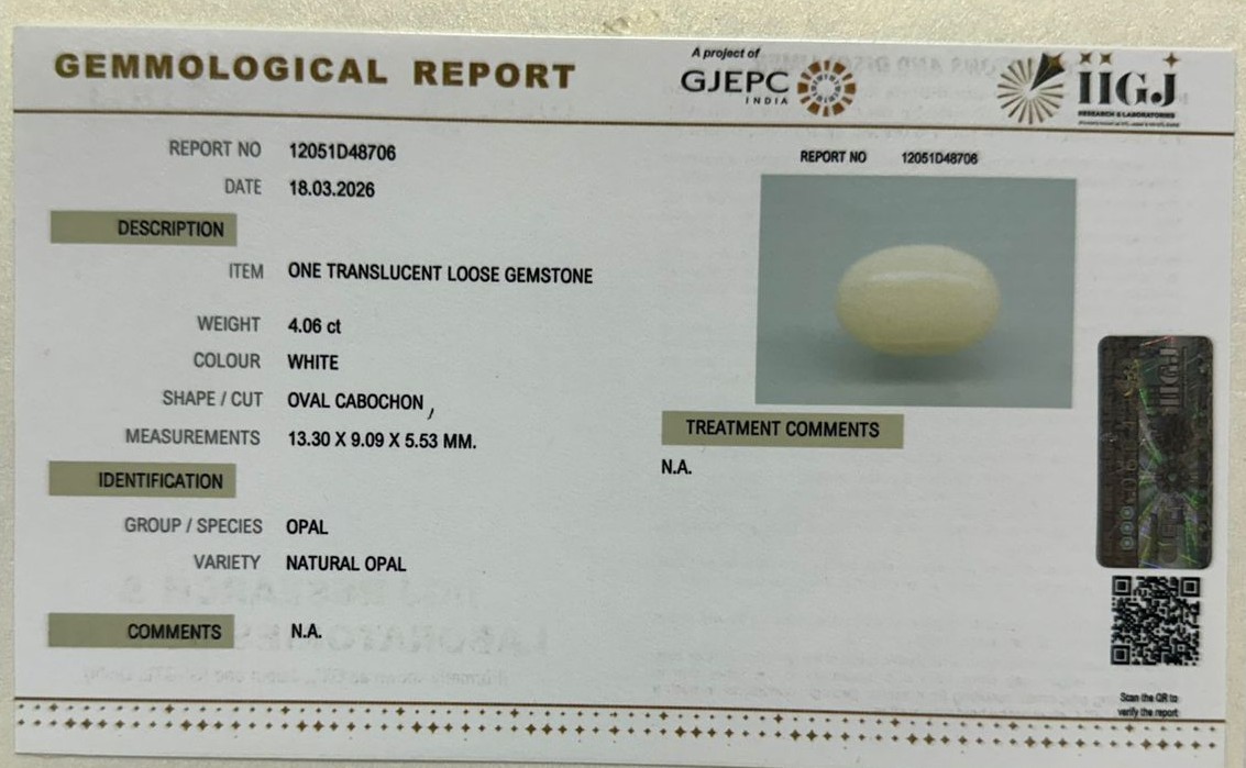 OPAL 4.06 Ct. 3 OPL9683 2 OPAL 4.06 Ct.