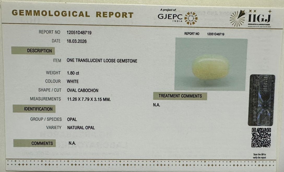 OPAL 1.8 Ct. 3 OPL9691 2 OPAL 1.8 Ct.