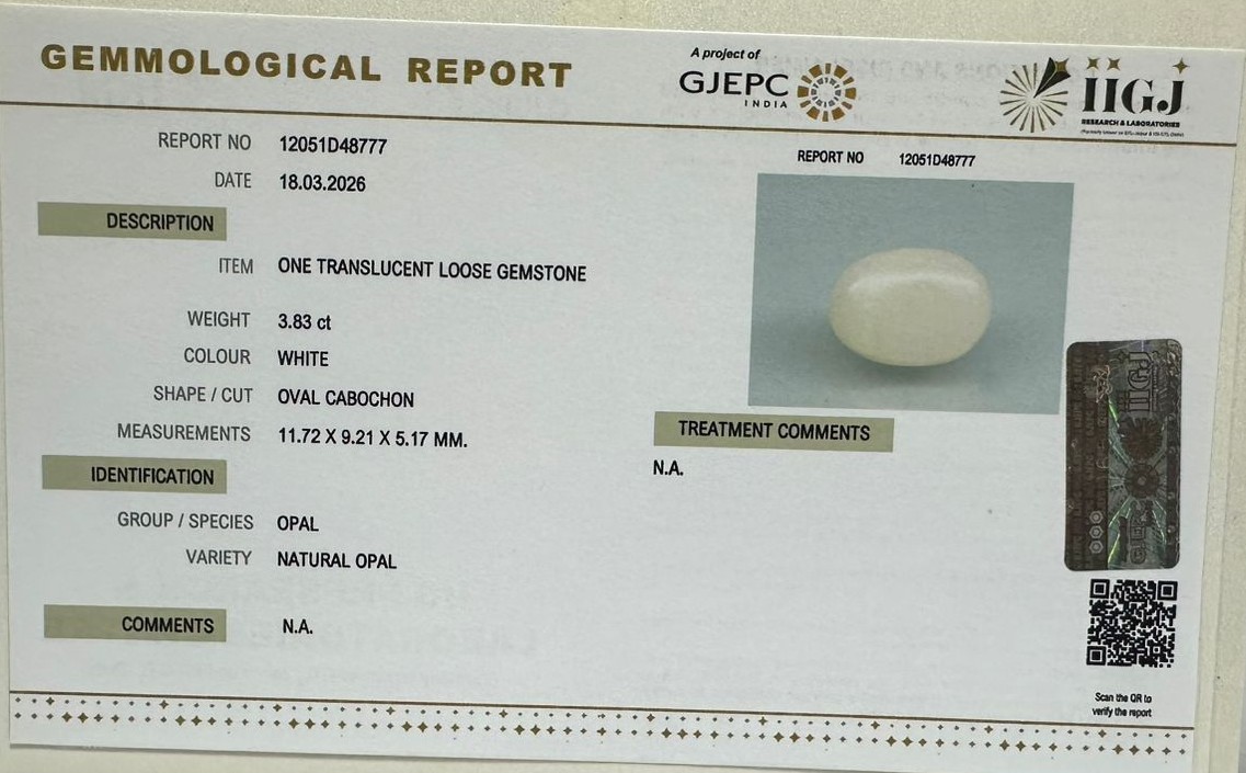 OPAL 3.83 Ct. 3 OPL9732 2 OPAL 3.83 Ct.