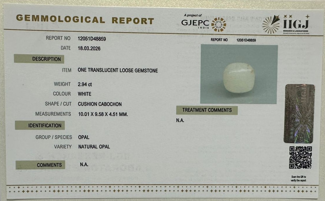 OPL9796 2 OPAL 2.94 Ct.
