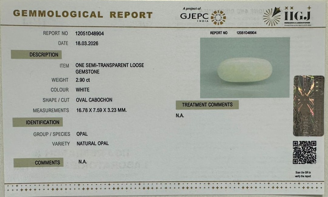 OPAL 2.9 Ct. 3 OPL9825 2 OPAL 2.9 Ct.