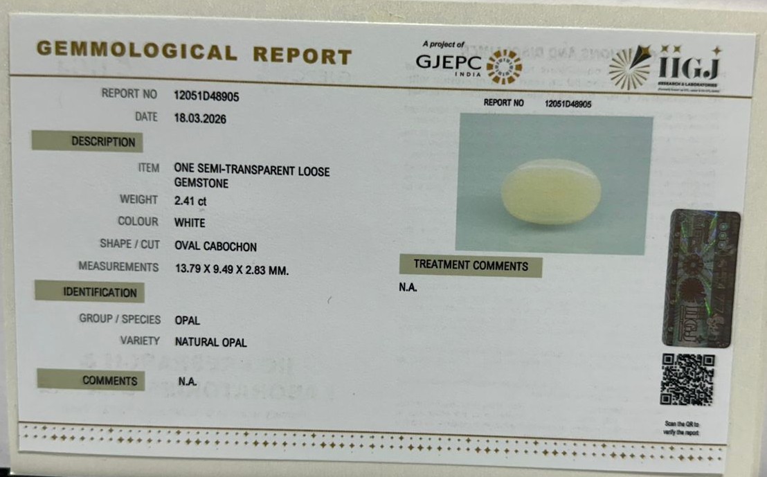 OPAL 2.41 Ct. 3 OPL9826 2 OPAL 2.41 Ct.