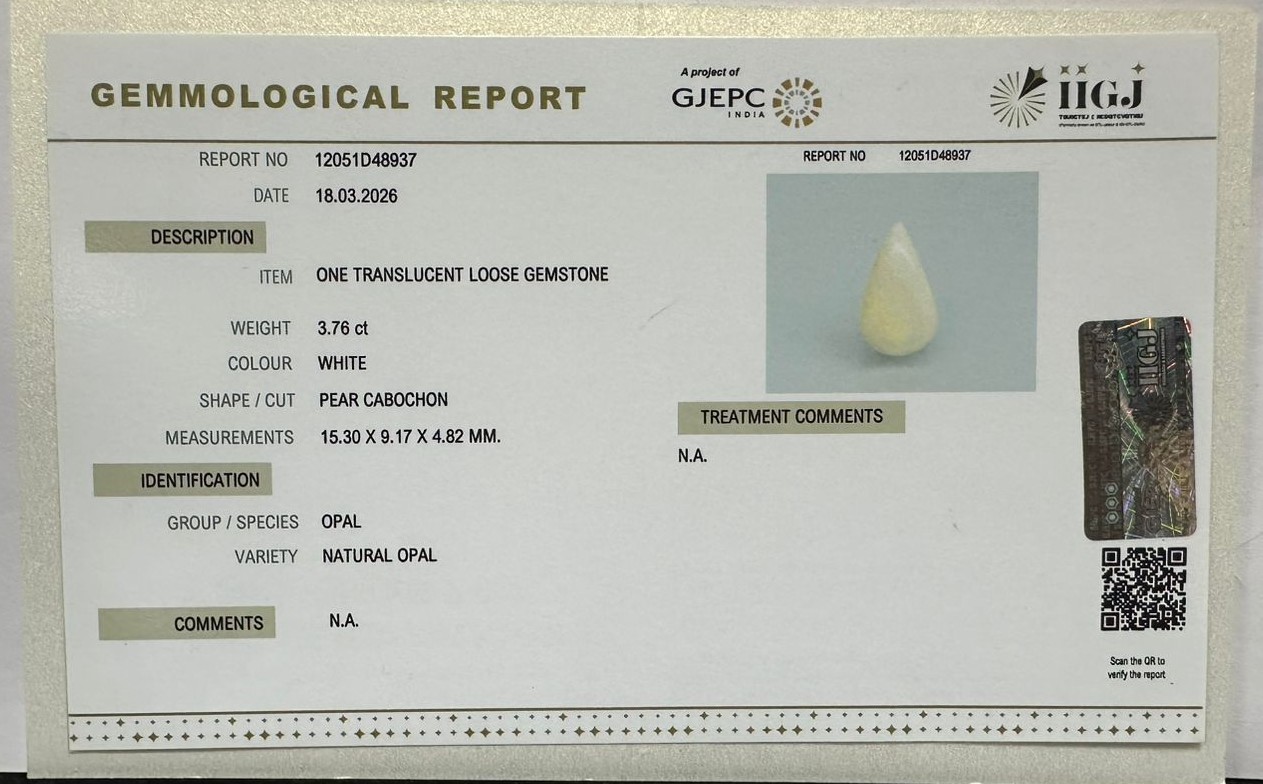 OPAL 3.76 Ct. 3 OPL9851 2 OPAL 3.76 Ct.