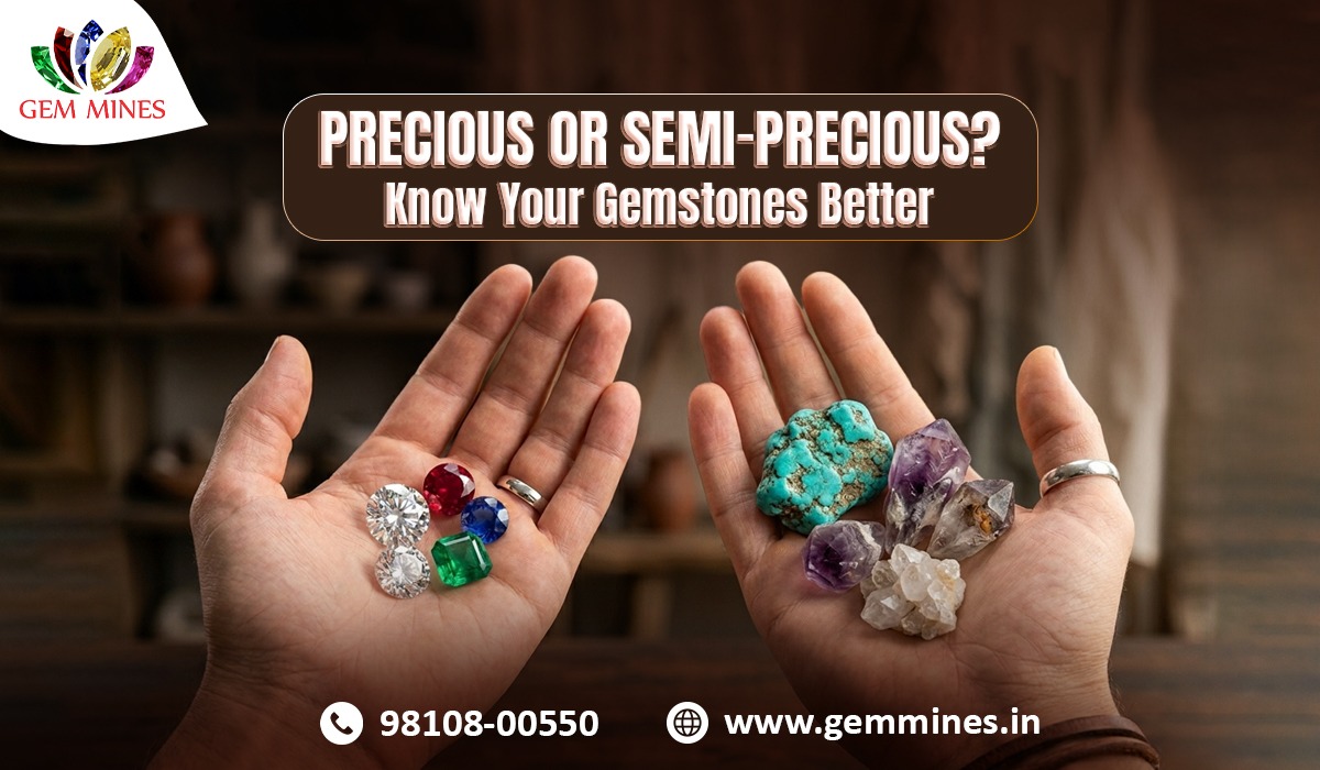Precious or Semi-Precious? Know Your Gemstones Better