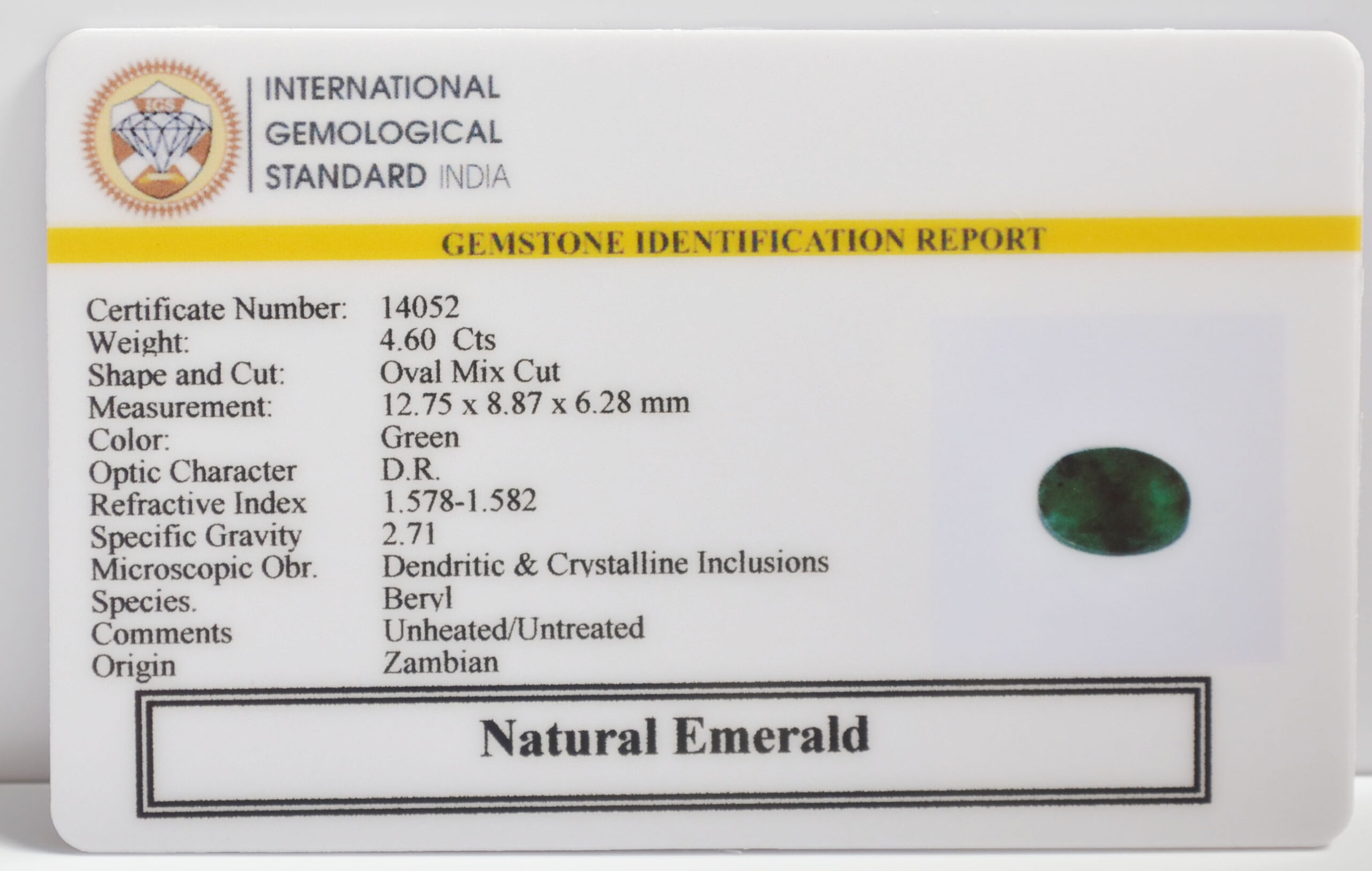 EMR23341K 2 scaled EMERALD 4.6 Ct.