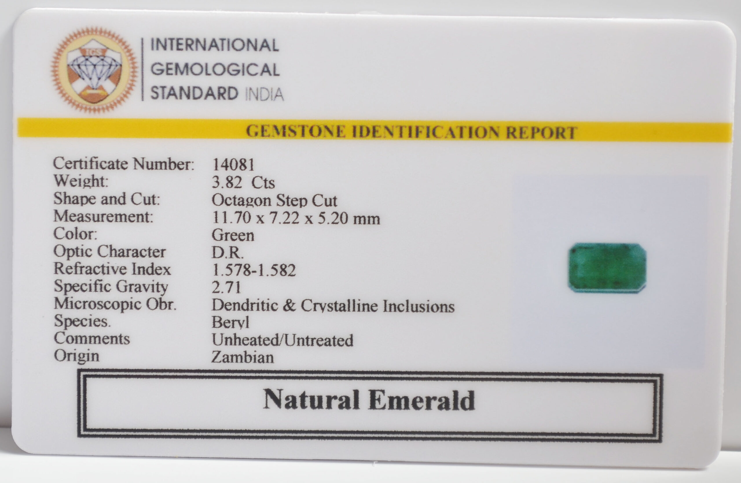 EMR23367K 2 scaled EMERALD 3.82 Ct.