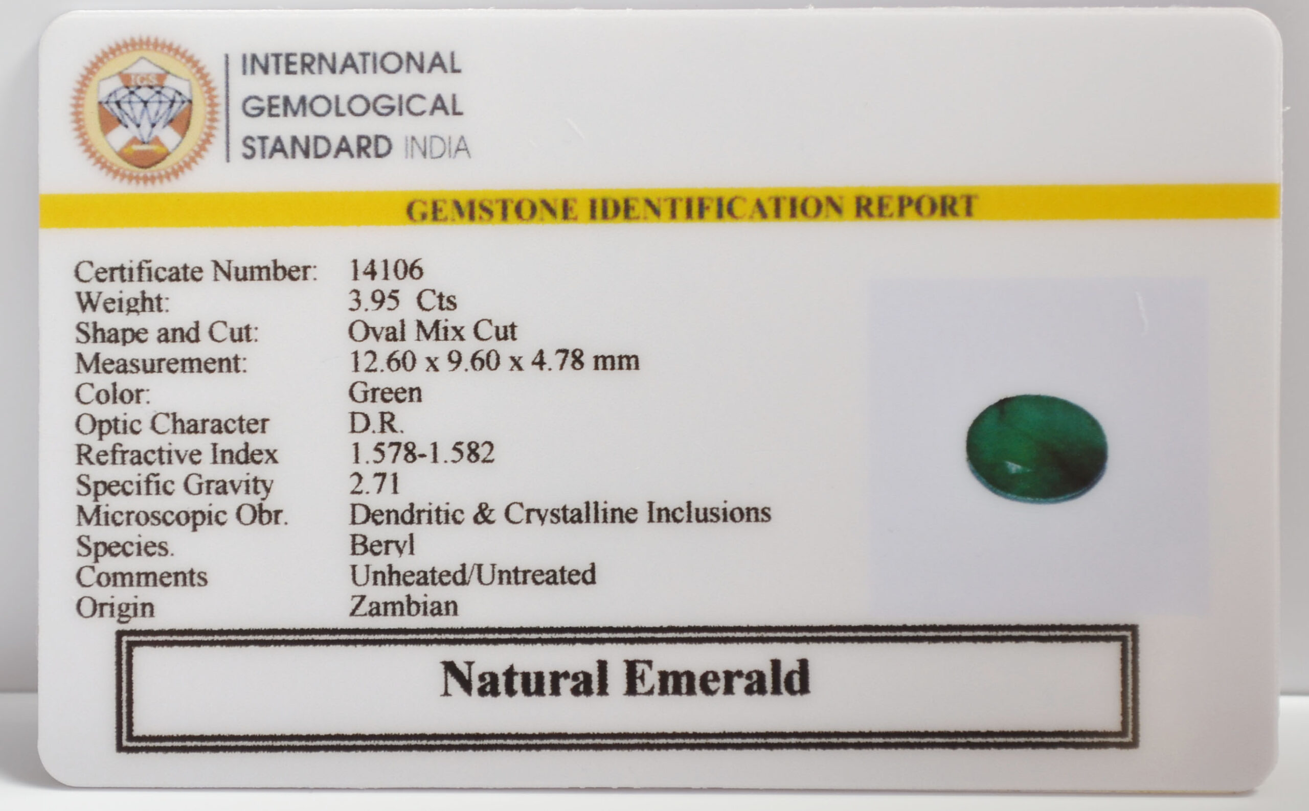 EMR23385K 2 scaled EMERALD 3.95 Ct.