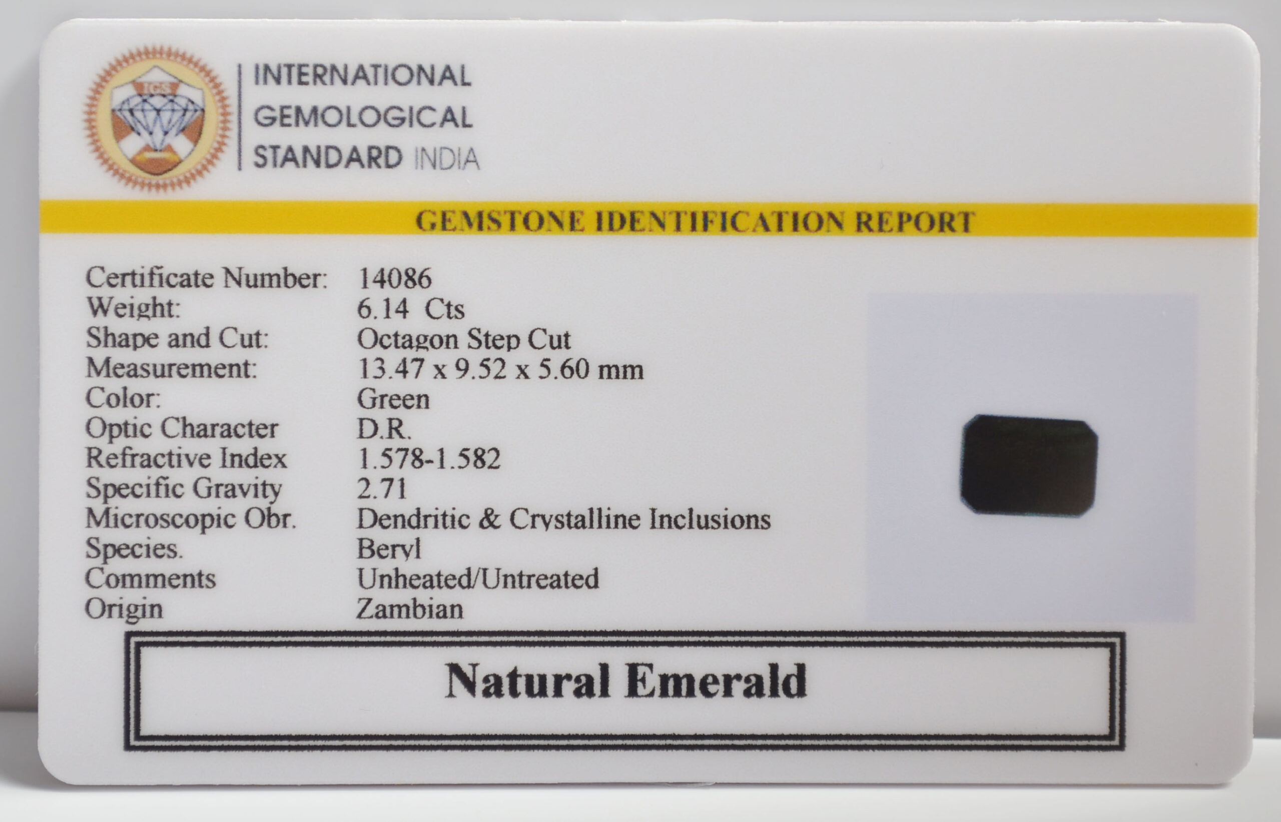 EMRG22745 2 scaled EMERALD 6.14 Ct.