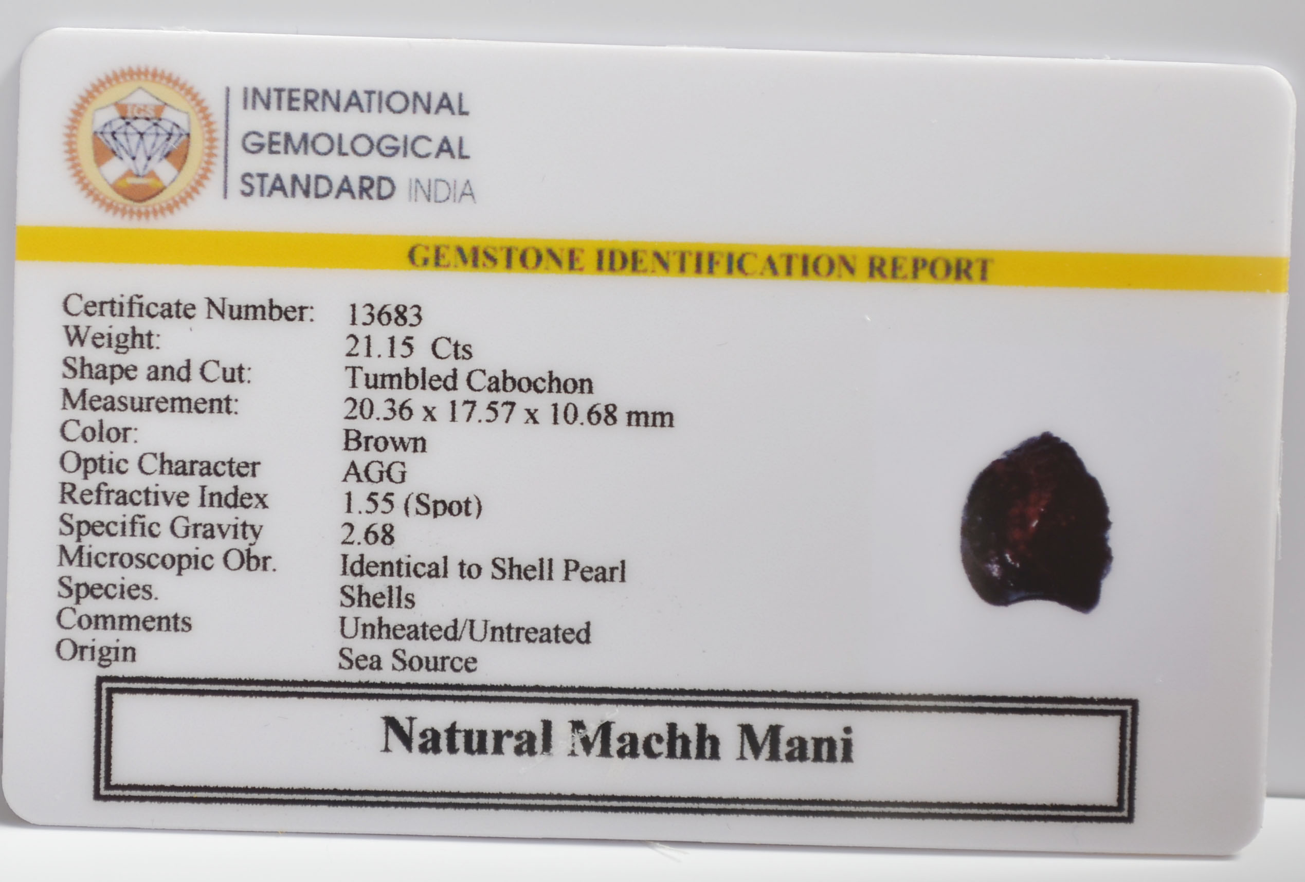 MACHHG252 2 MACHH MANI 21.15 Ct.