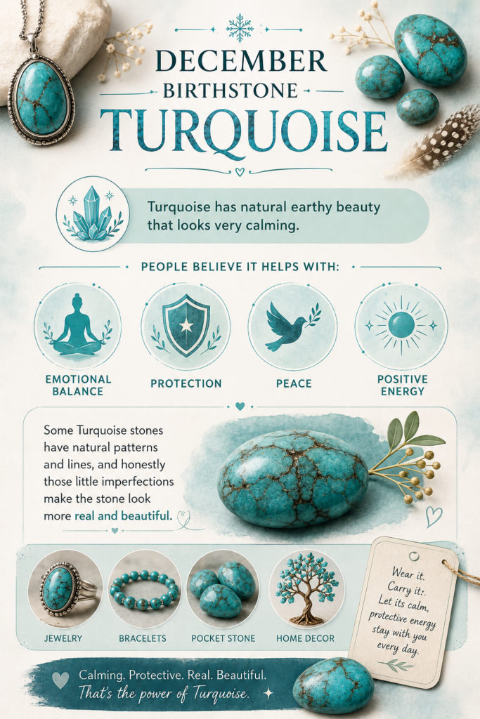 December BirthStone Turquoise