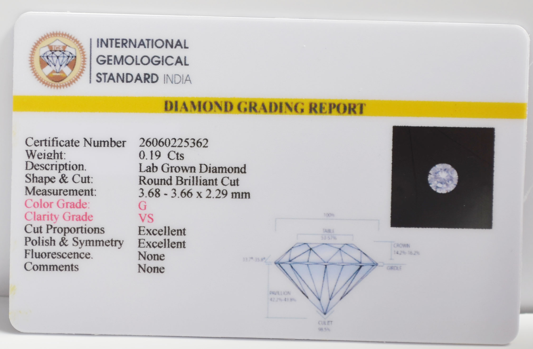 CV125K 2 CVD 0.19 Ct.