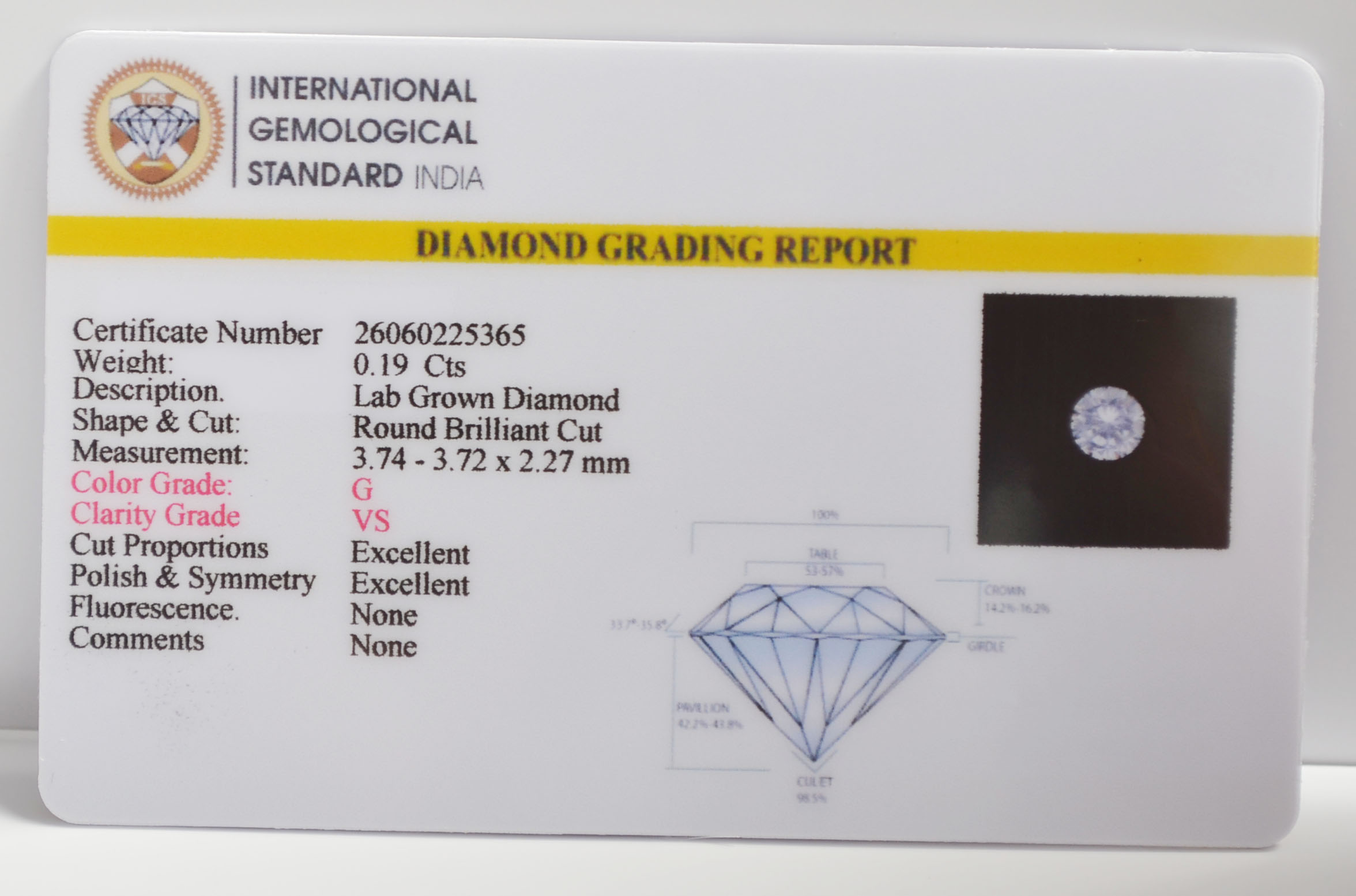 CV128K 2 CVD 0.19 Ct.