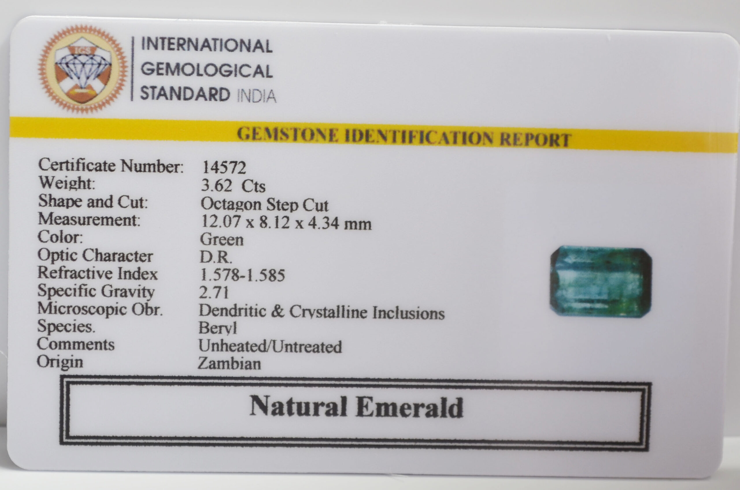 EMR22760G 2 scaled EMERALD 3.62 Ct.