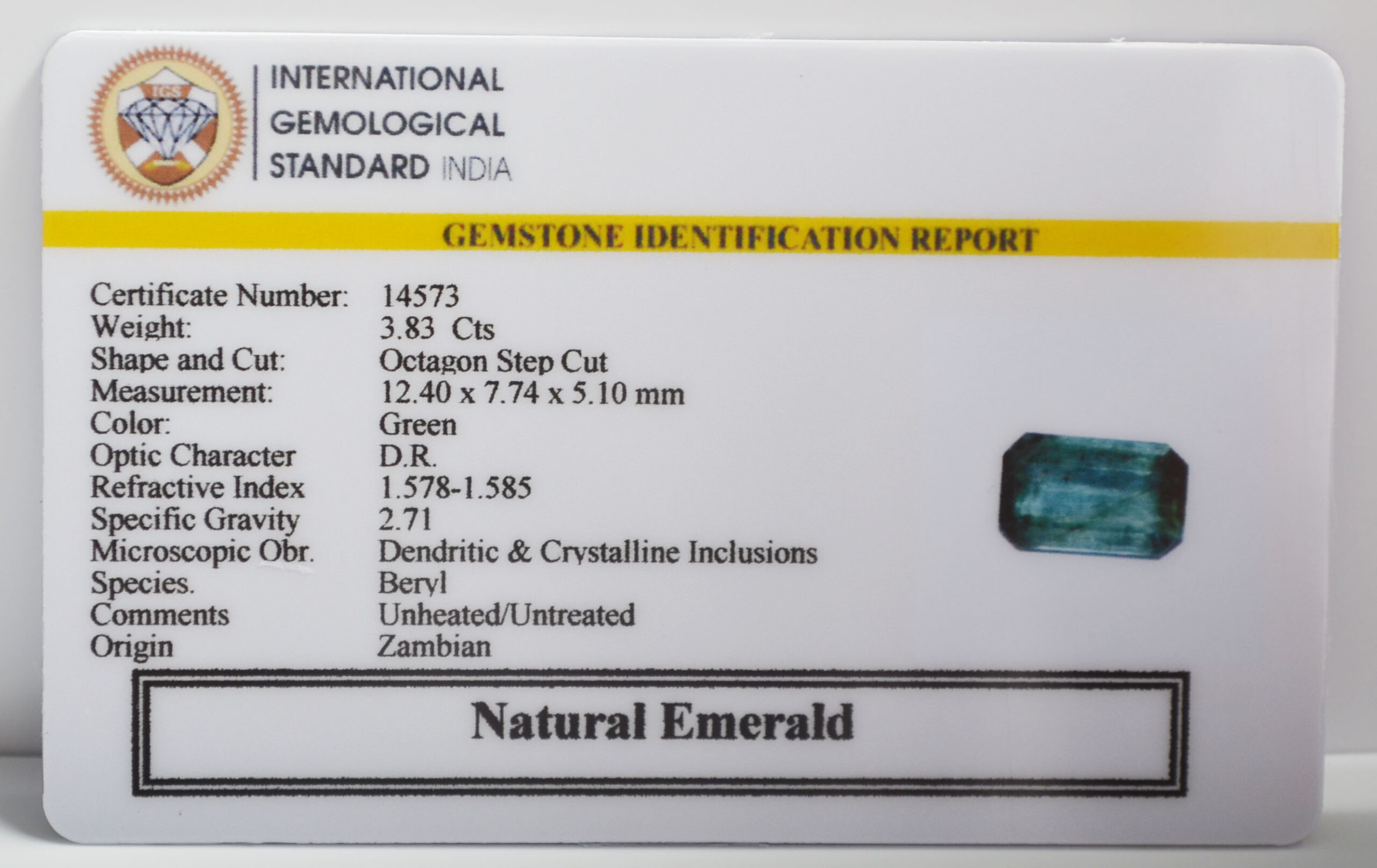 EMR22761G 2 scaled EMERALD 3.83 Ct.