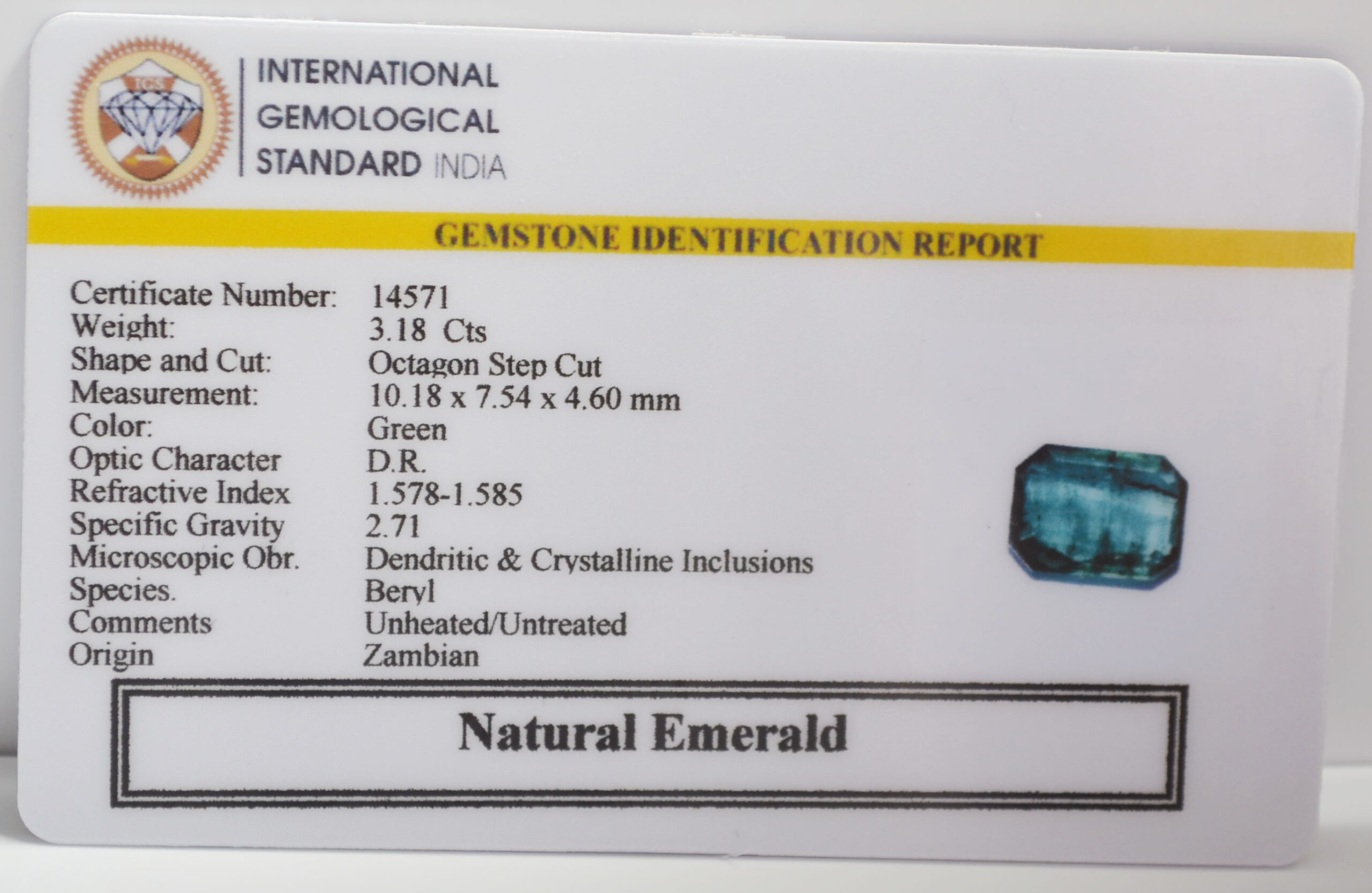 EMR23428K 2 scaled EMERALD 3.18 Ct.