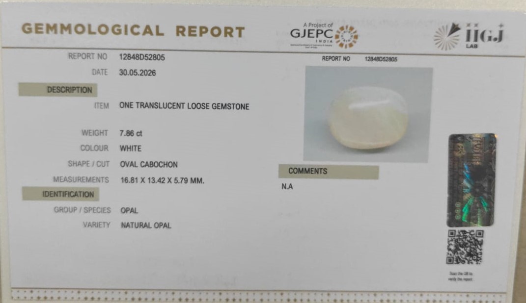 OPAL 7.86 Ct.