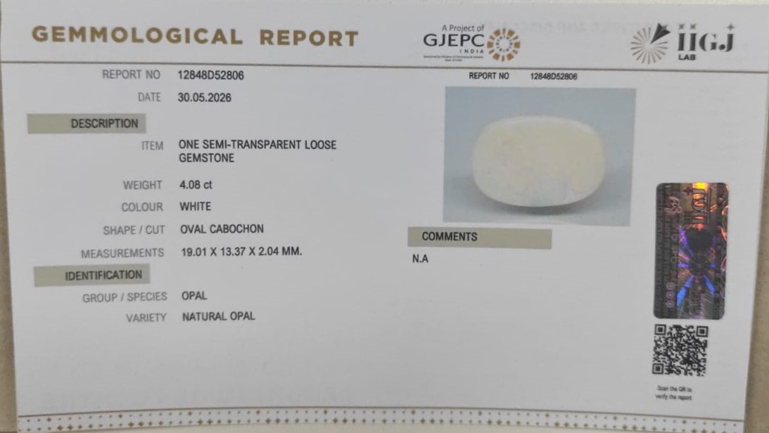 OPAL 4.08 Ct. OPAL 4.08 Ct.