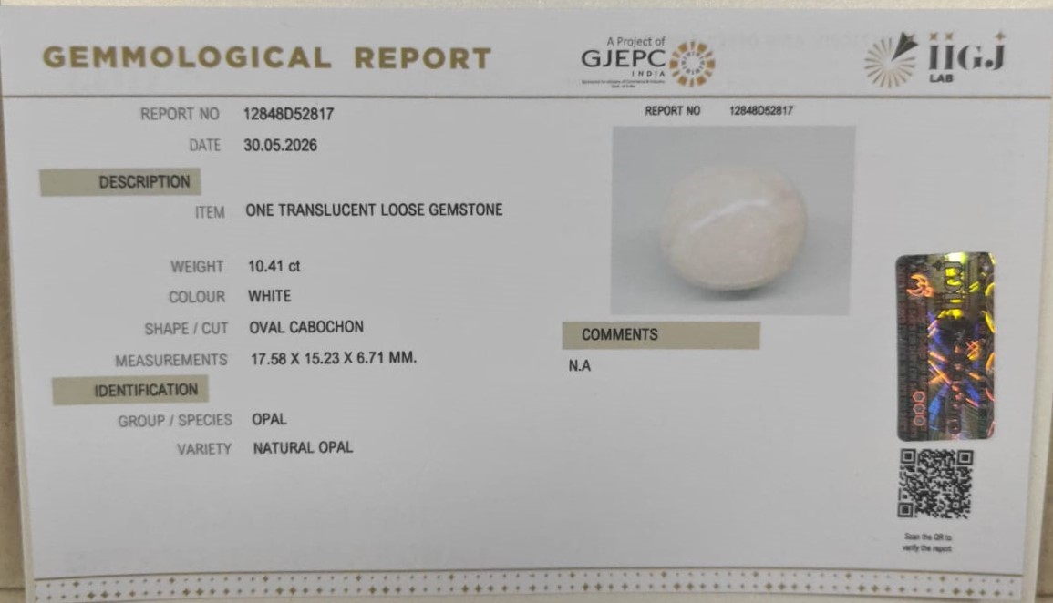 OPAL 10.41 Ct.