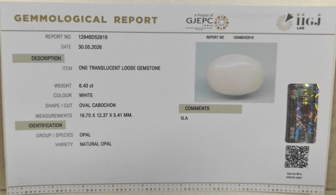 OPAL 6.43 Ct. OPAL 6.43 Ct.