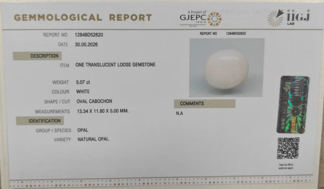 OPAL 5.07 Ct.