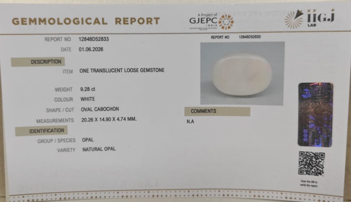 OPAL 9.28 Ct.